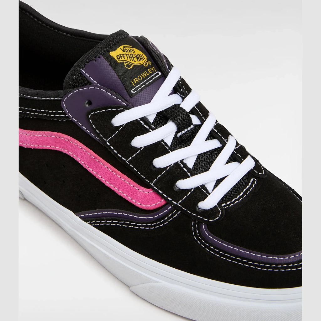 VANS Skate Rowley BLACK/PINK Cipő kép 4