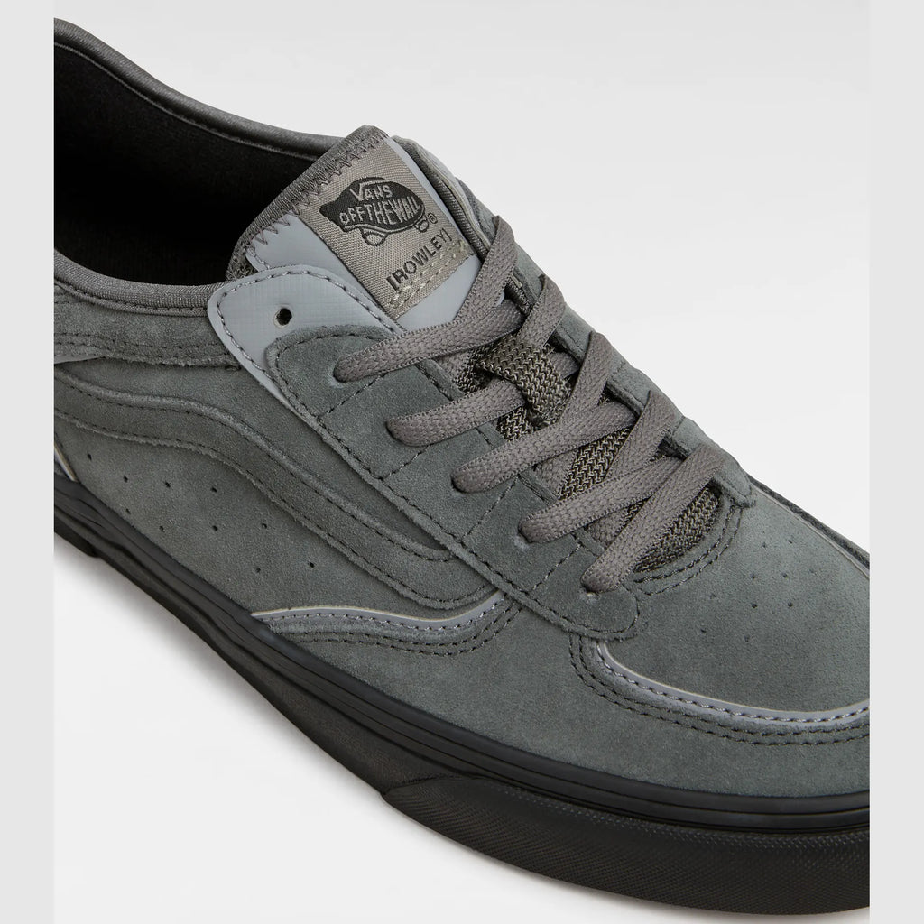 VANS Skate Rowley SUEDE CHARCOAL/BLACK Cipő kép 4