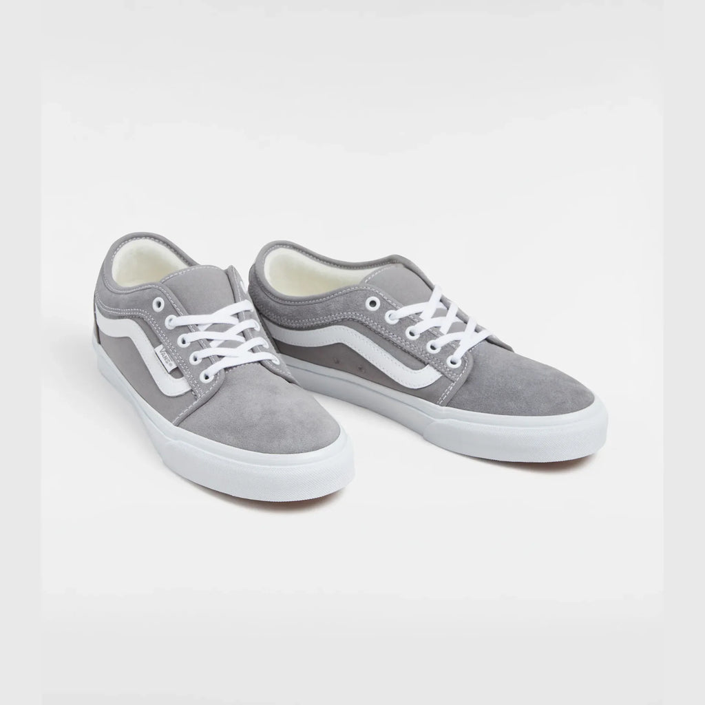 VANS Skate Chukka Low Sidestripe LIGHT GREY Cipő kép 2