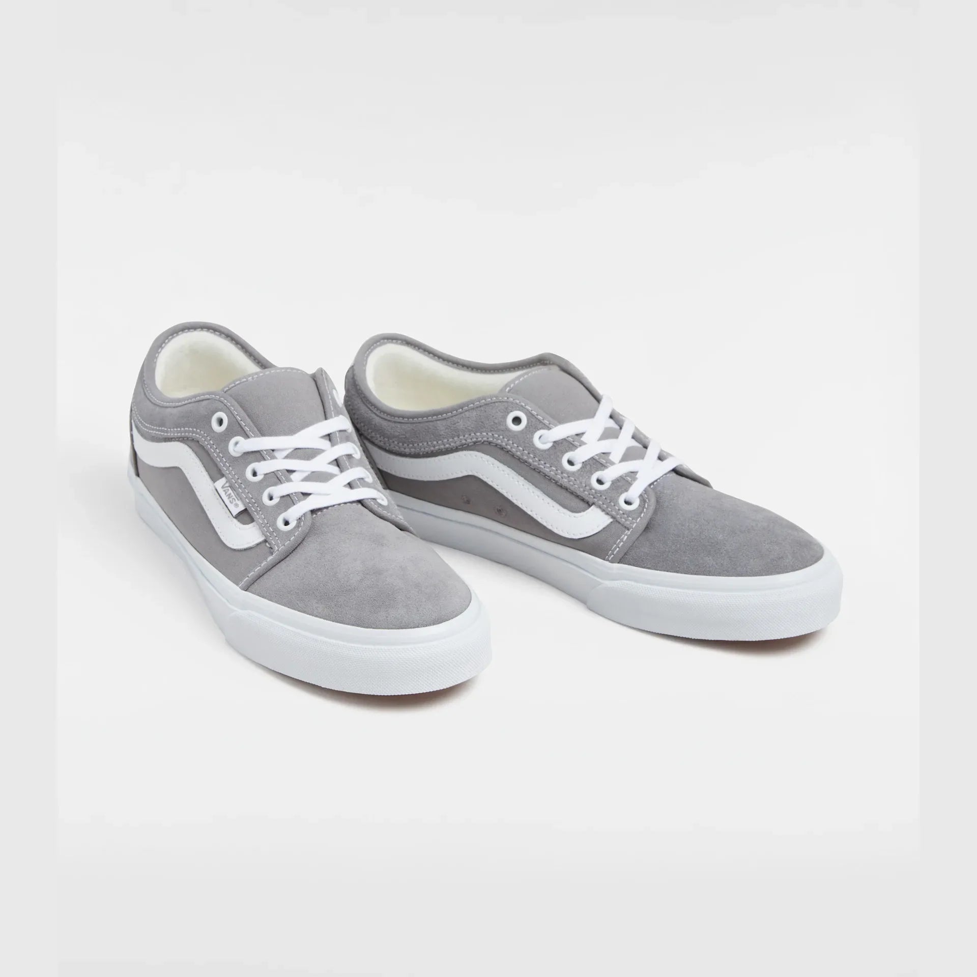 VANS Skate Chukka Low Sidestripe LIGHT GREY Cipő kép 2