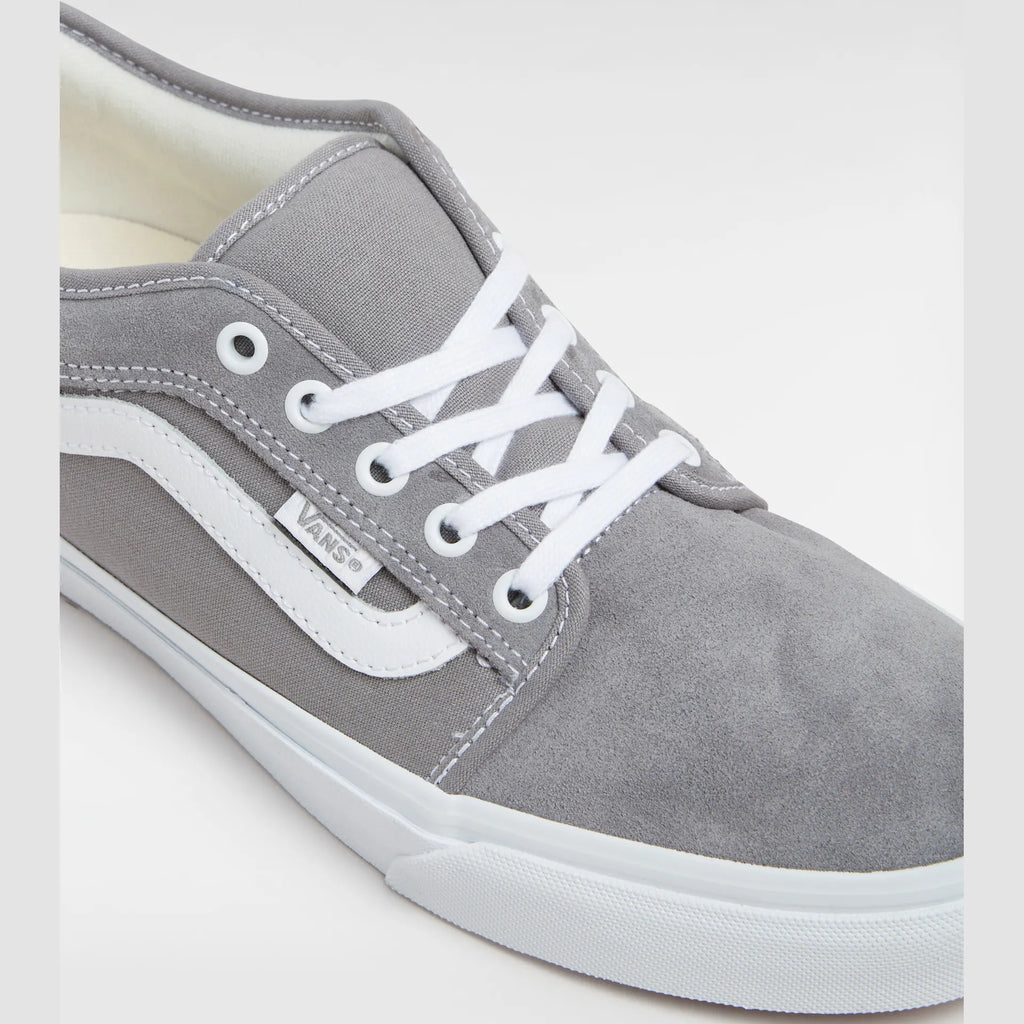 VANS Skate Chukka Low Sidestripe LIGHT GREY Cipő kép 4