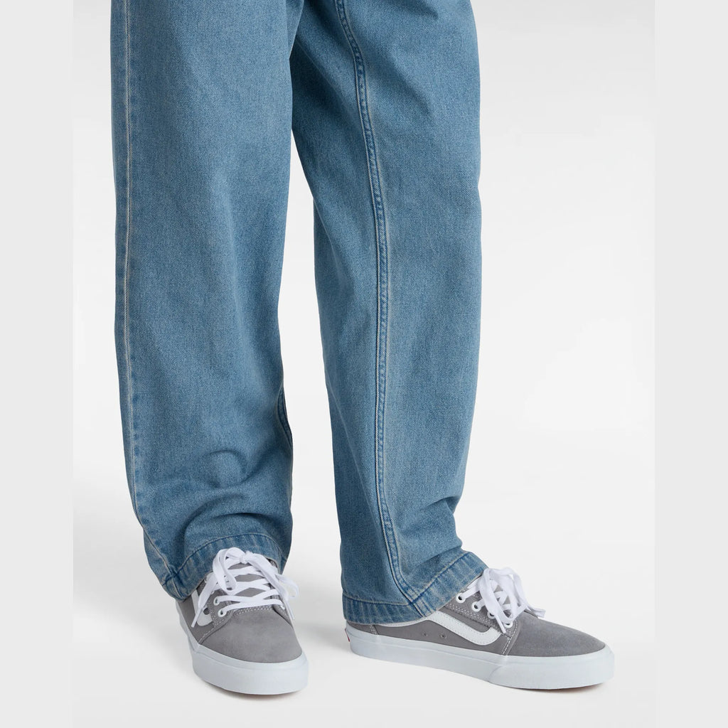 VANS Skate Chukka Low Sidestripe LIGHT GREY Cipő kép 5