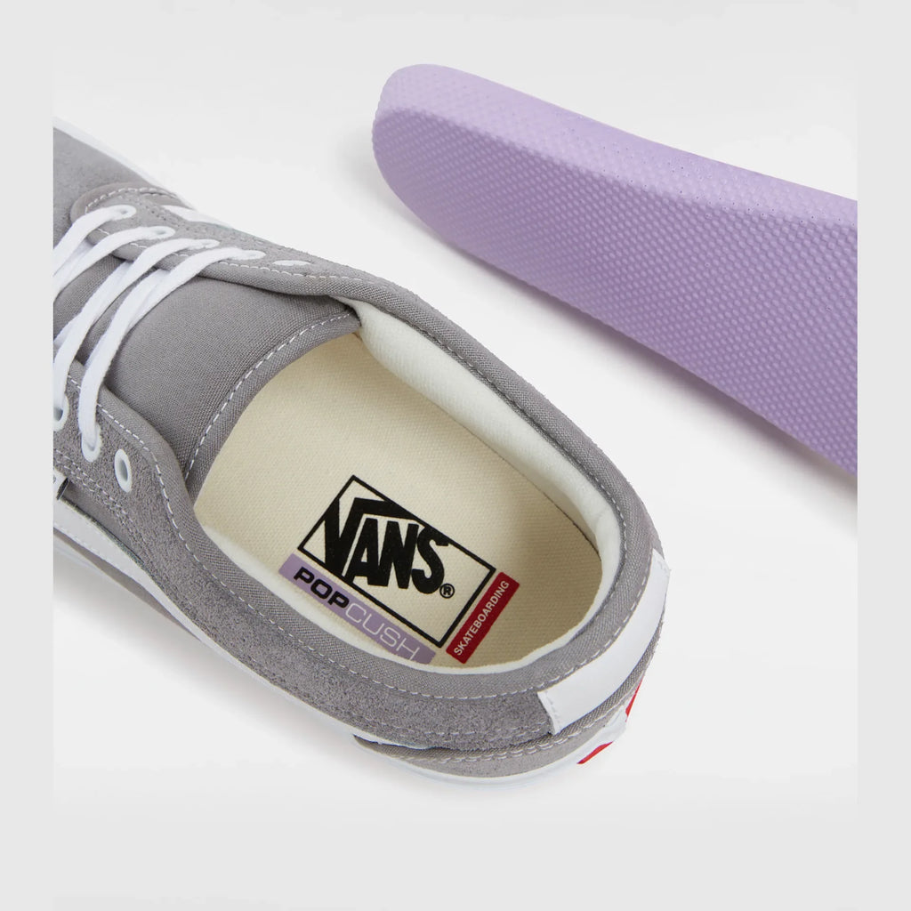 VANS Skate Chukka Low Sidestripe LIGHT GREY Cipő kép 6