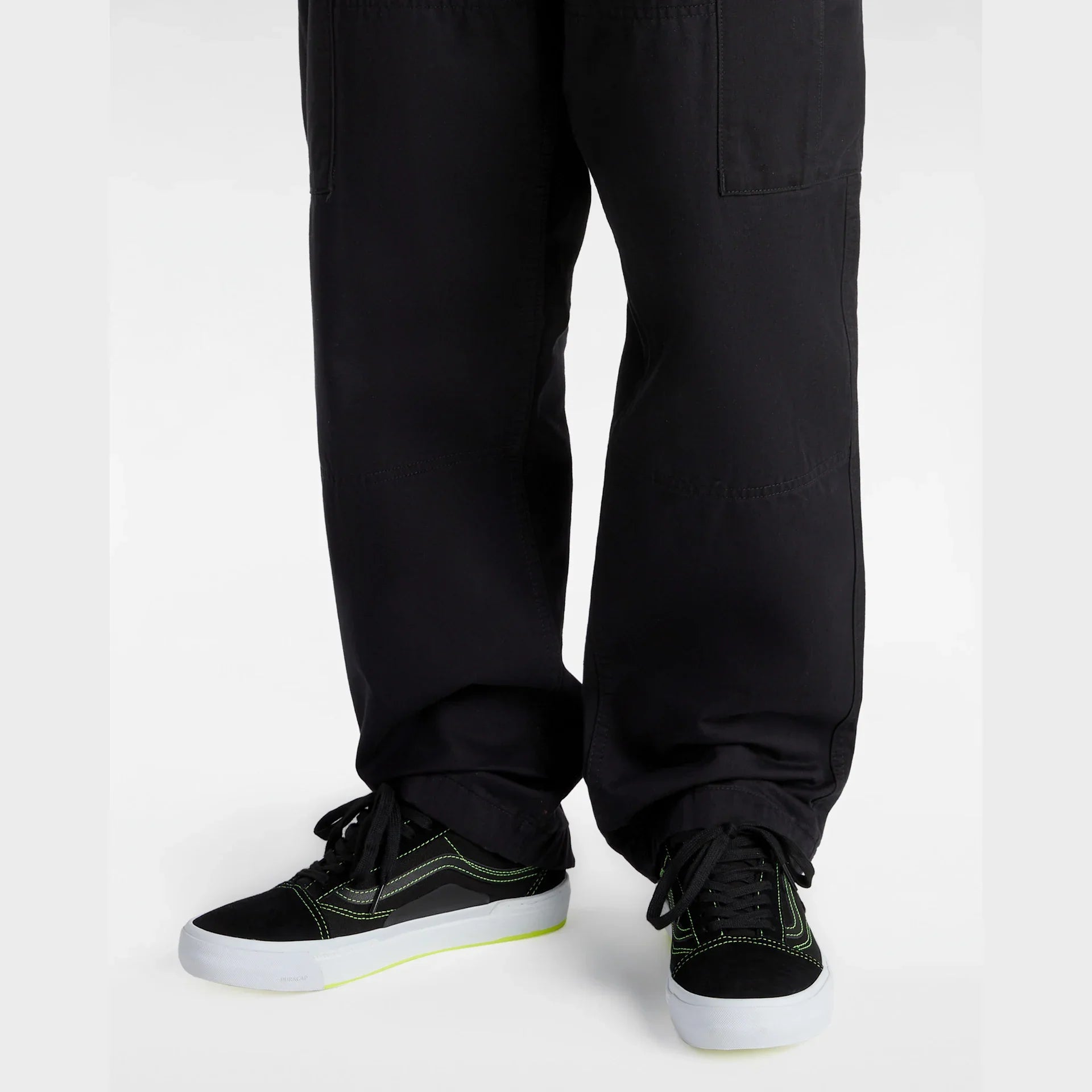VANS BMX Old Skool BLACK/NEON YELLOW Cipő kép 5