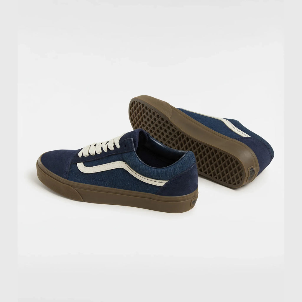 VANS Old Skool HEAVY CANVAS NAVY Cipő kép 4