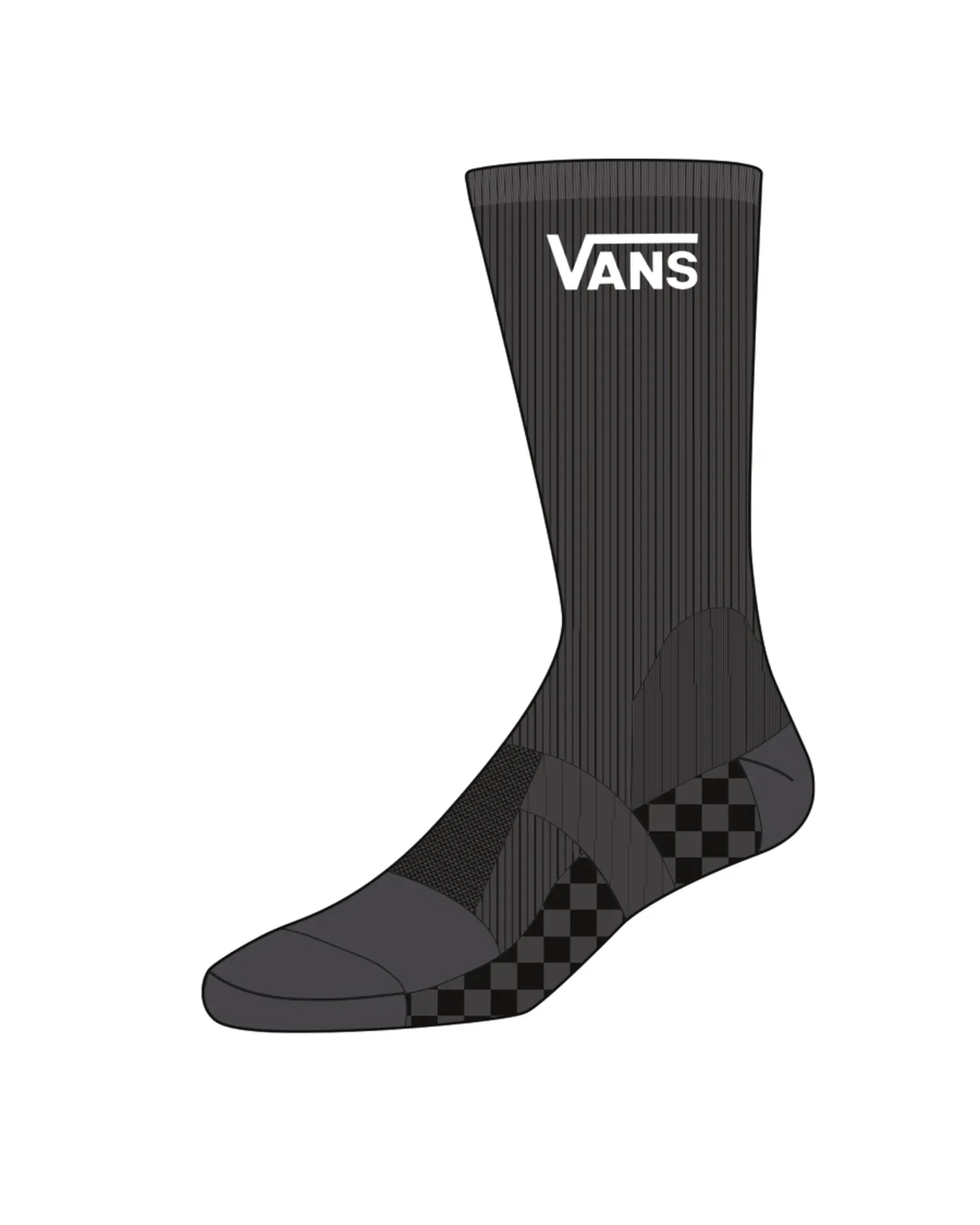 VANS VANS SKATE CREW Black VN0A311PBLK1 - 10