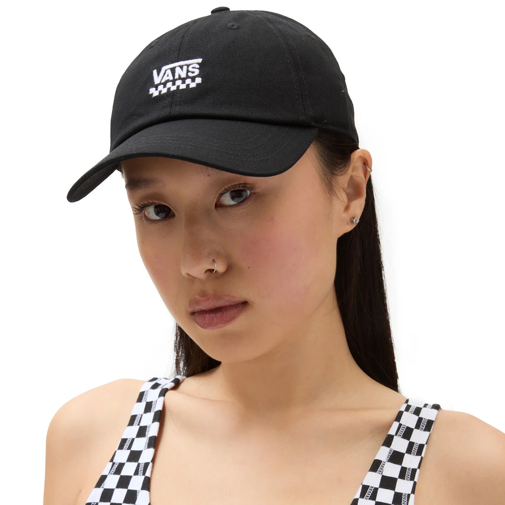 VANS WM COURT SIDE HAT BLACK CHECKER kép 2