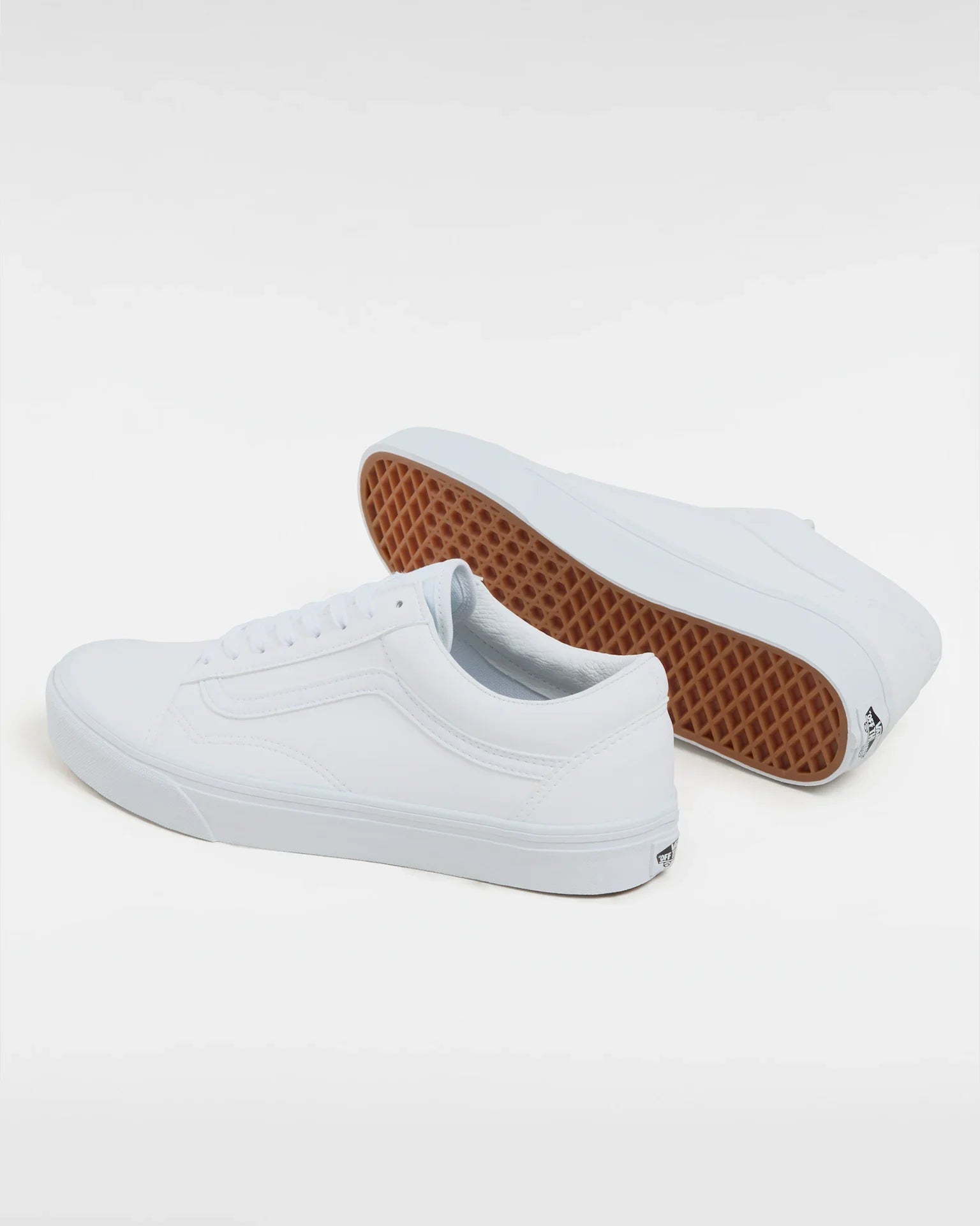 VANS UA Old Skool (CLASSIC TUMBLE)TRUEWHITE Cipő kép 3