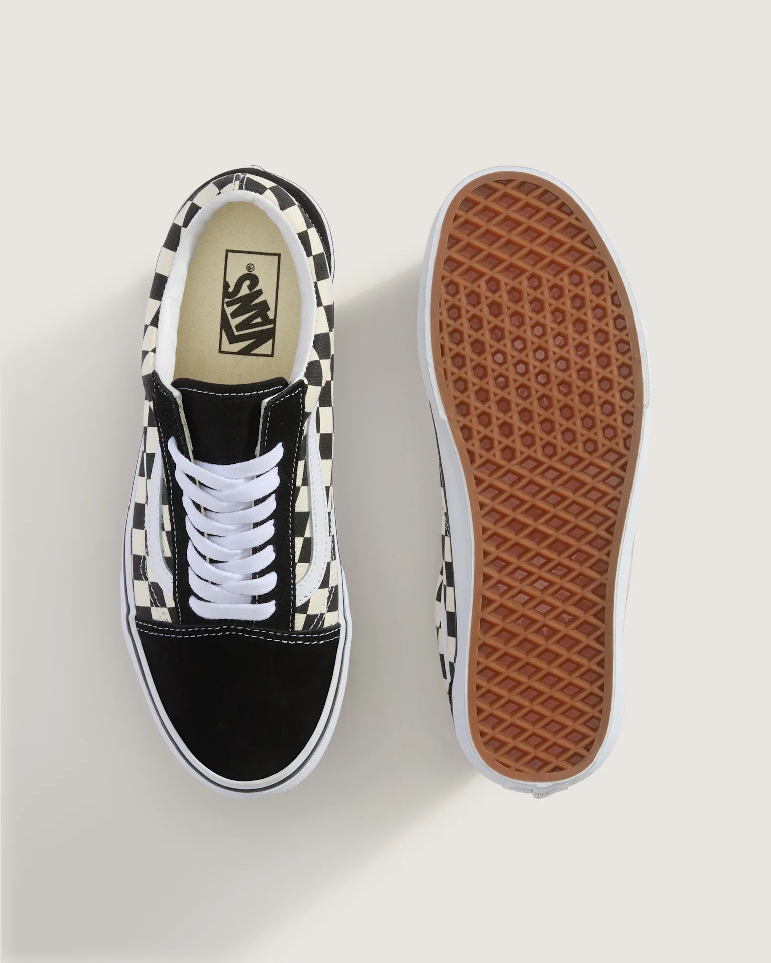 VANS UA Old Skool (PRIMARY CHECK) BLK/WHITE VN0A38G1P0S1 - 3