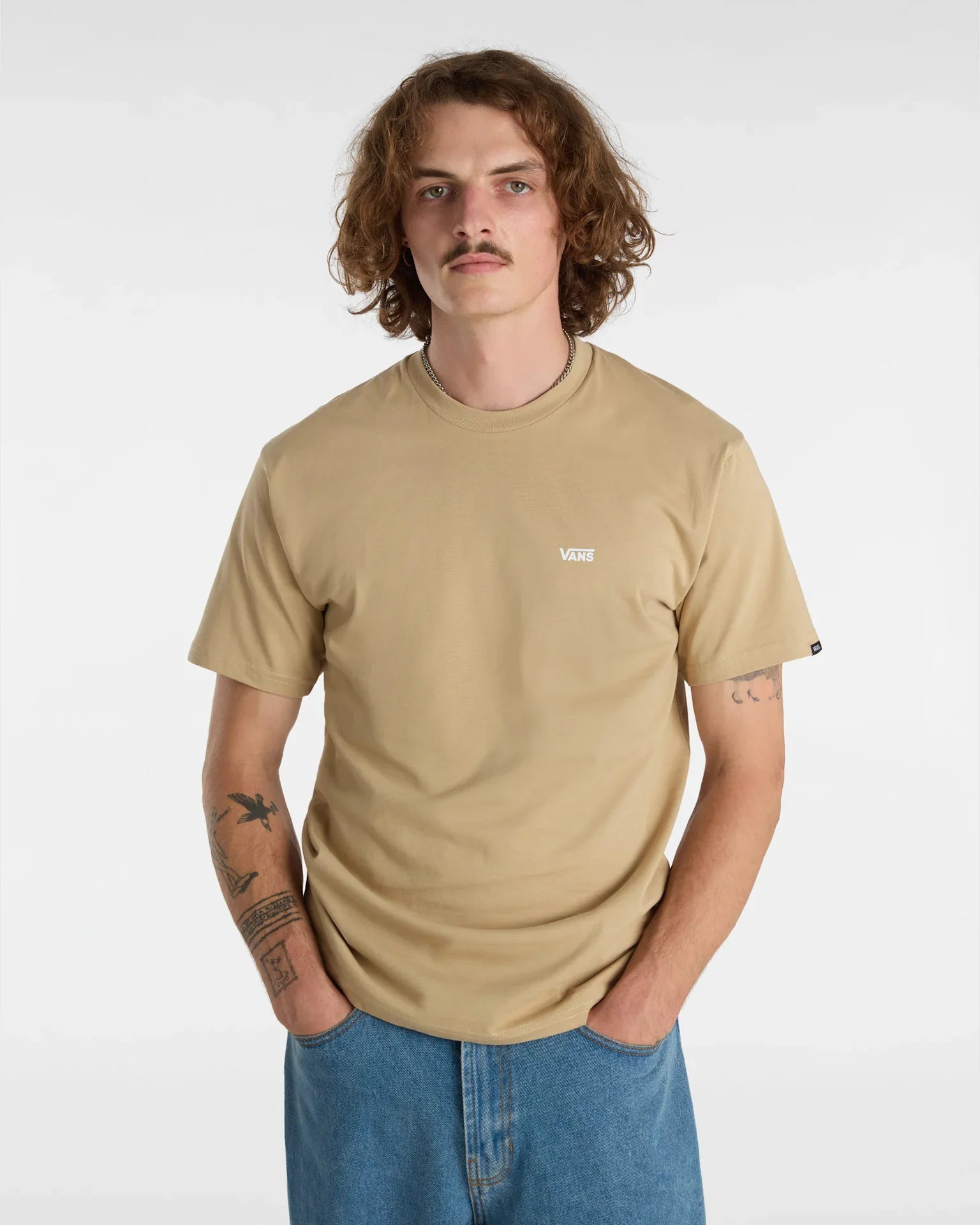 VANS LEFT CHEST LOGO TEE Incense Póló kép 3