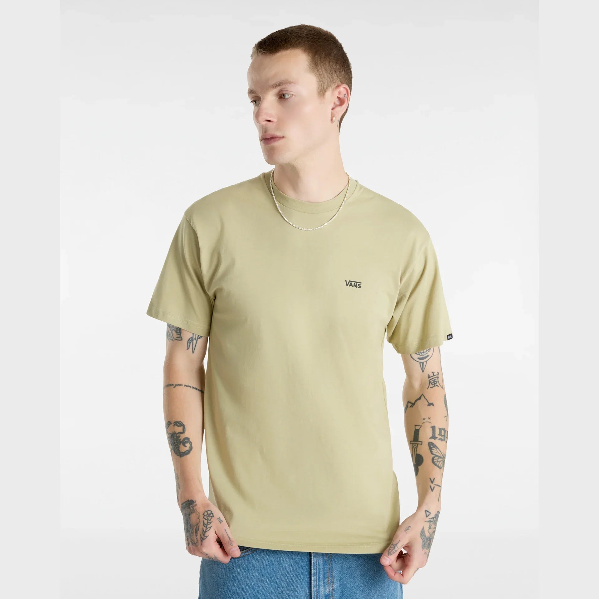 VANS LEFT CHEST LOGO TEE ELM Póló kép 3