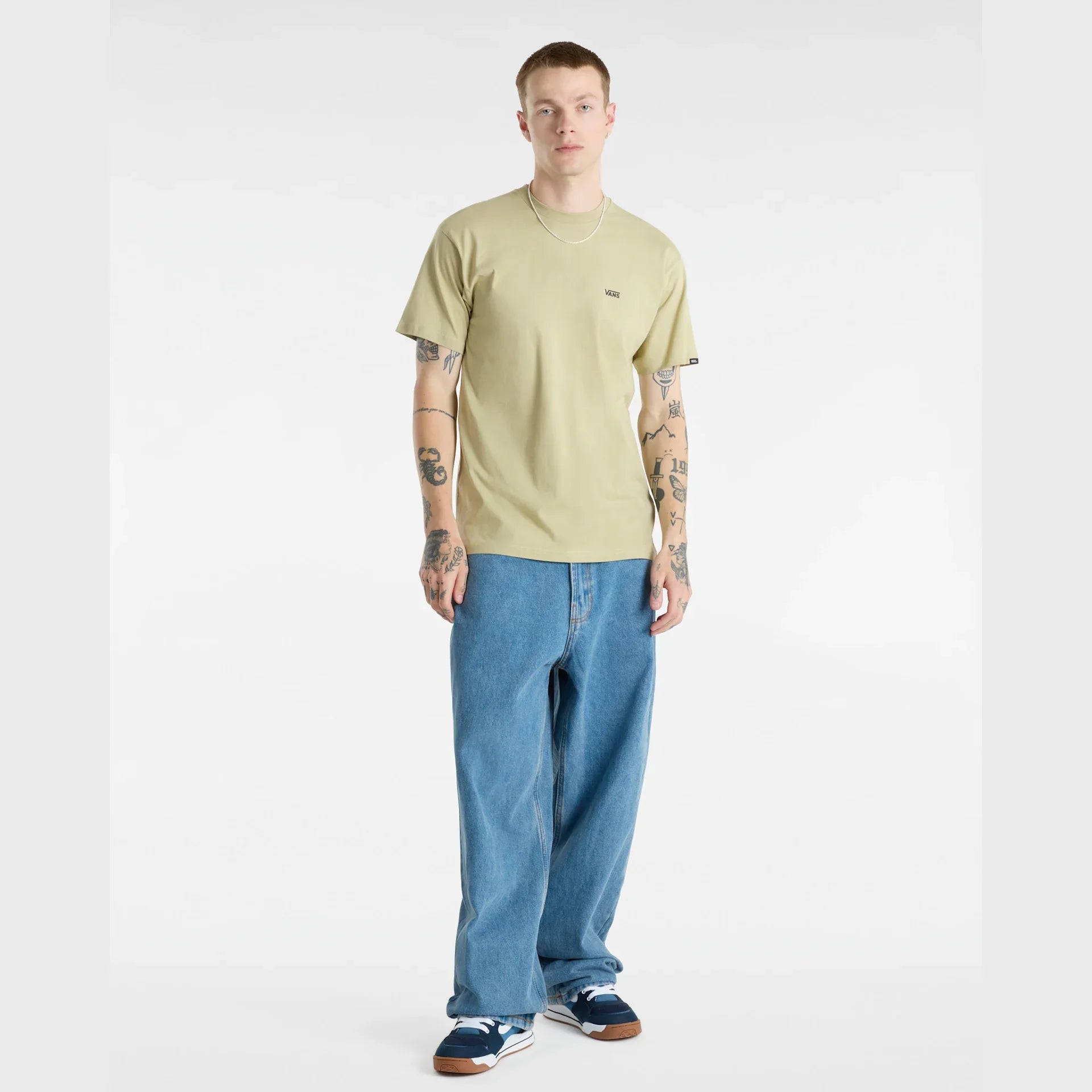 VANS LEFT CHEST LOGO TEE ELM Póló kép 5