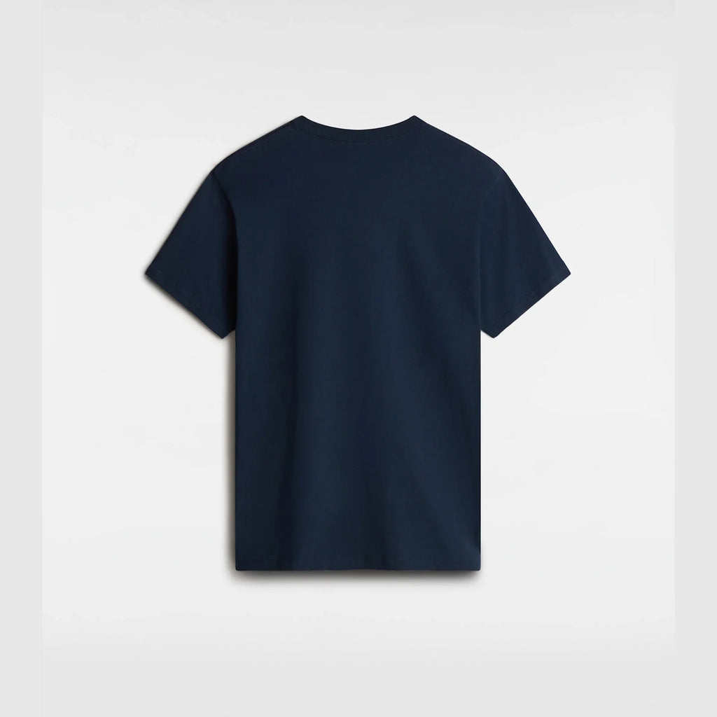 VANS LEFT CHEST LOGO TEE Navy/White Póló kép 2