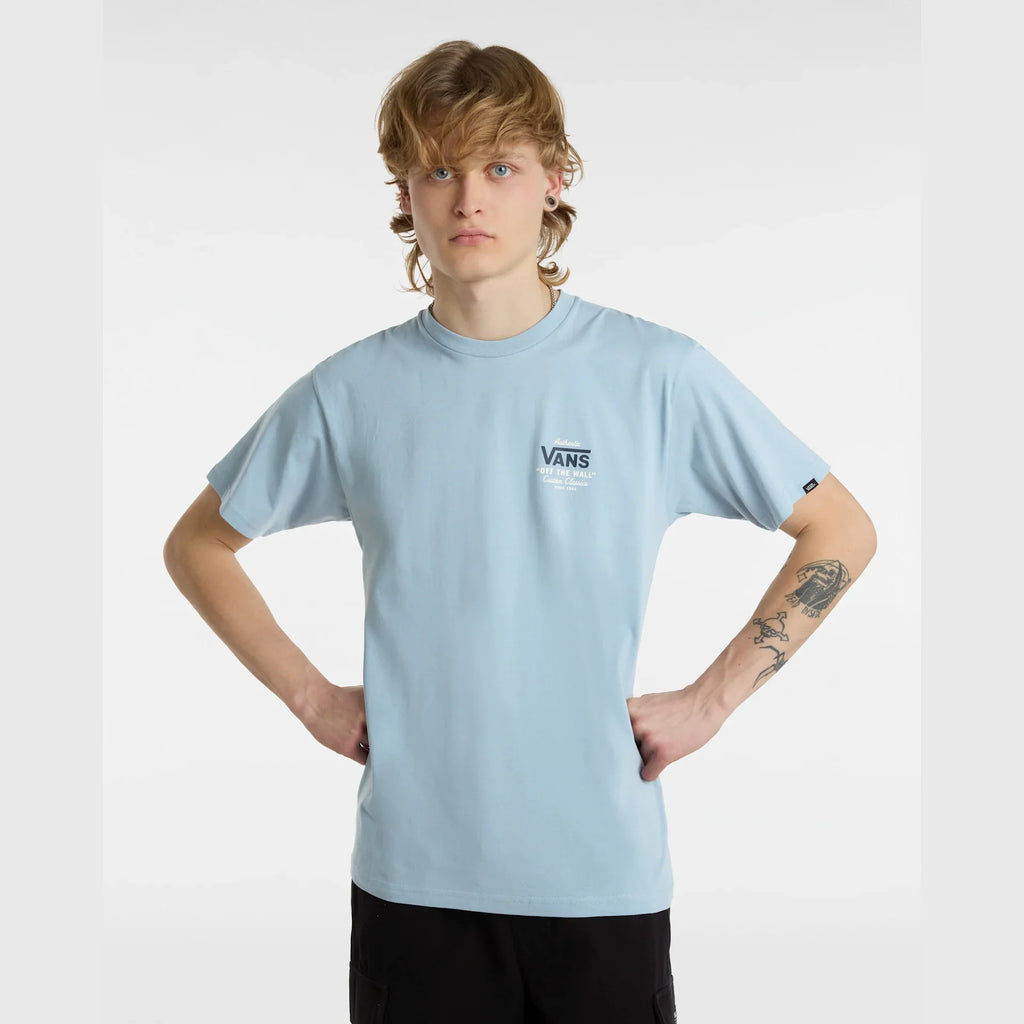 VANS MN HOLDER ST CLASSIC DUSTY BLUE/DRESS BLUES Póló kép 3