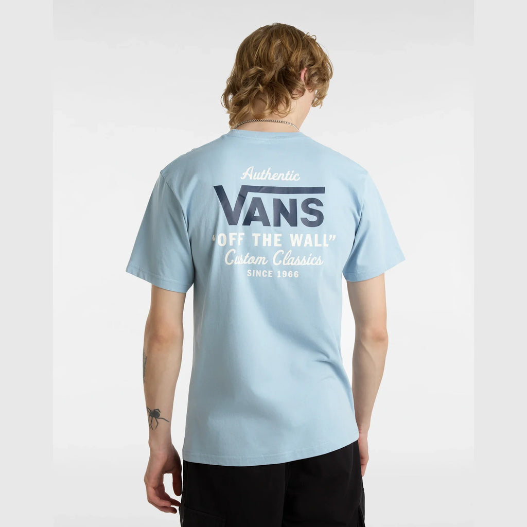 VANS MN HOLDER ST CLASSIC DUSTY BLUE/DRESS BLUES Póló kép 4