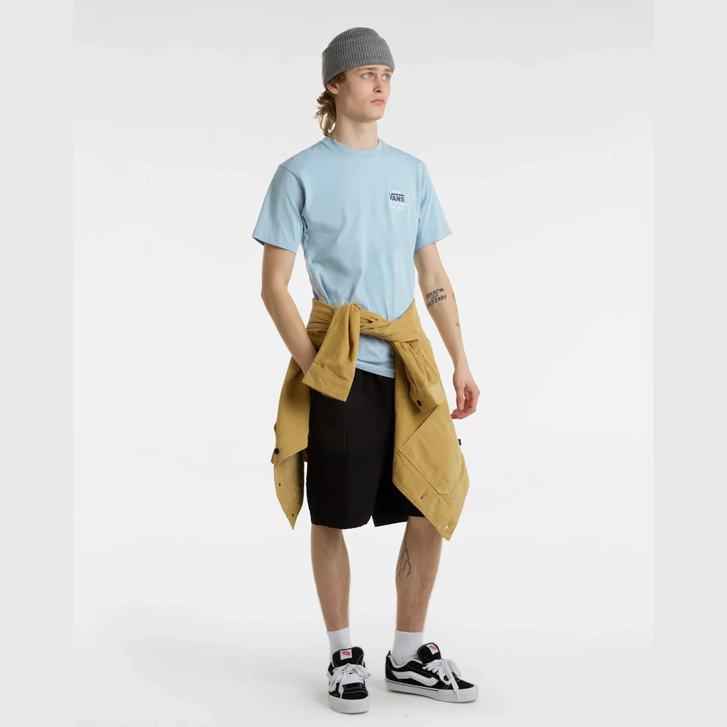 VANS MN HOLDER ST CLASSIC DUSTY BLUE/DRESS BLUES Póló kép 5