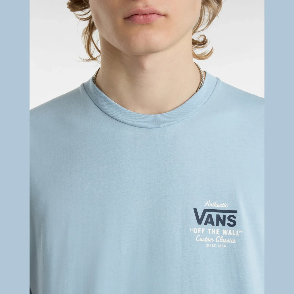 VANS MN HOLDER ST CLASSIC DUSTY BLUE/DRESS BLUES Póló kép 6