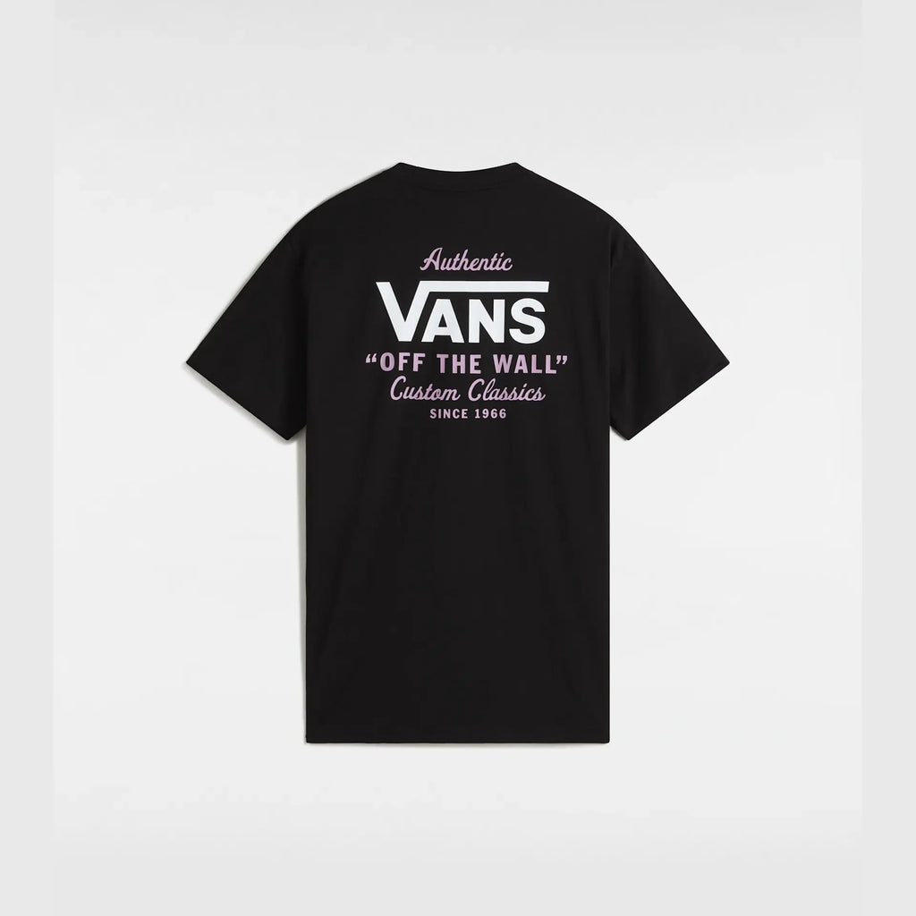 VANS MN HOLDER ST CLASSIC BLACK/LAVENDER MIST Póló kép 2