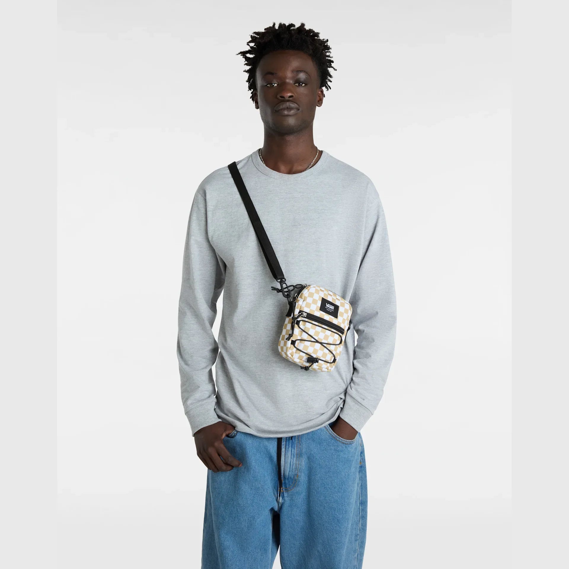 VANS MN BAIL SHOULDER BAG ANTELOPE kép 4