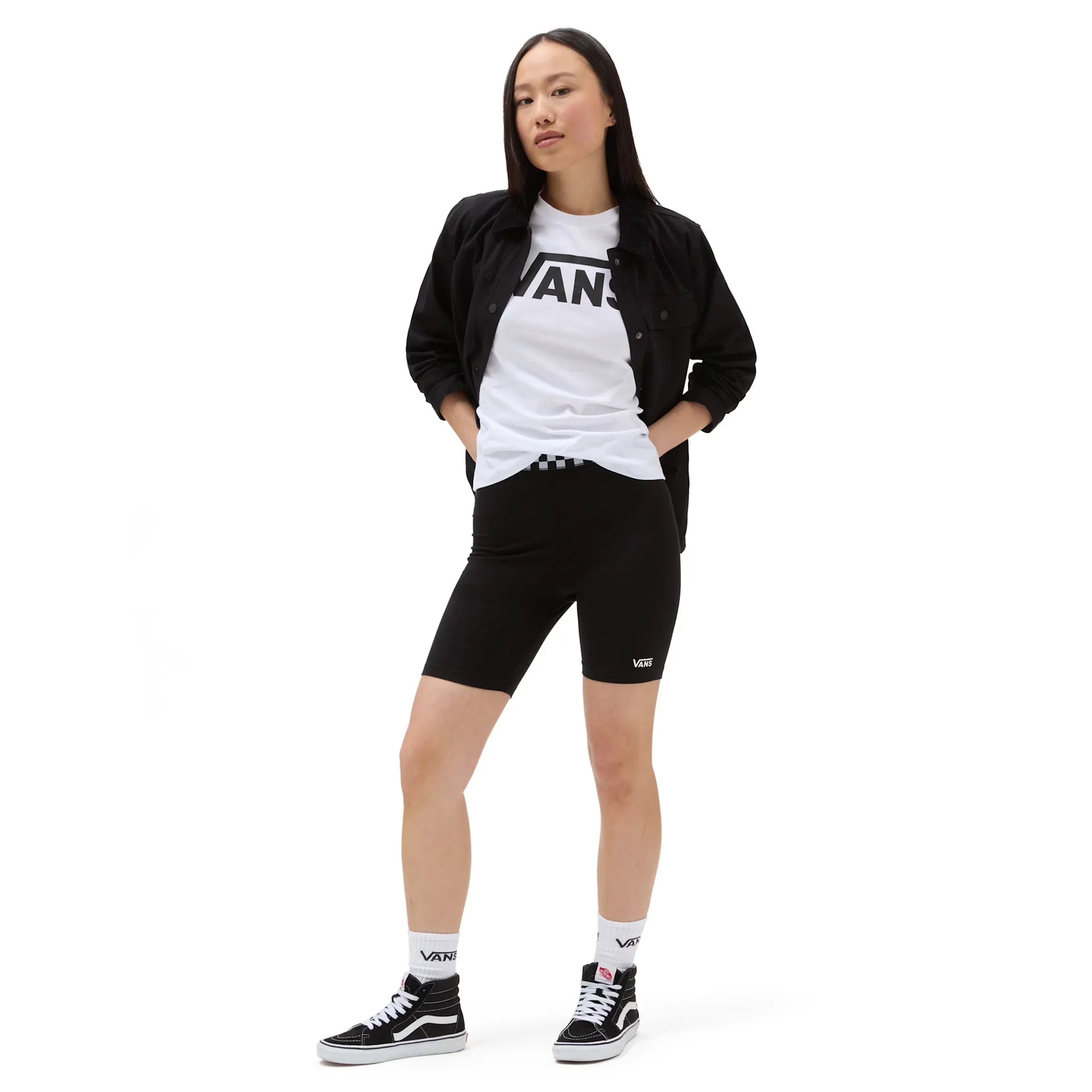 VANS Flying V Crew Tee FLYING V White kép 2