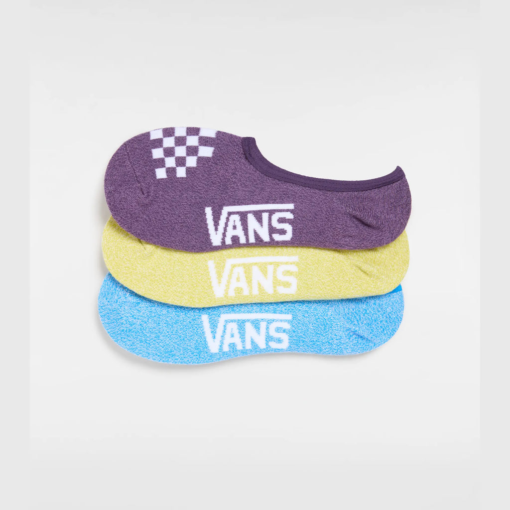 VANS Classic Heathered Canoodle 6.5-10 3pk GRAPE JAM kép 2