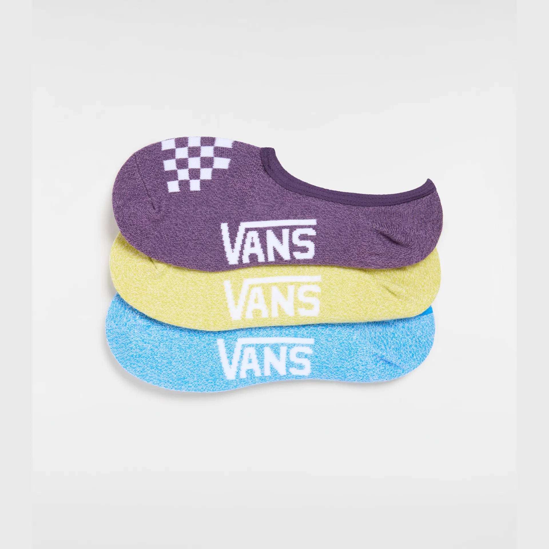 VANS Classic Heathered Canoodle 6.5-10 3pk GRAPE JAM kép 2