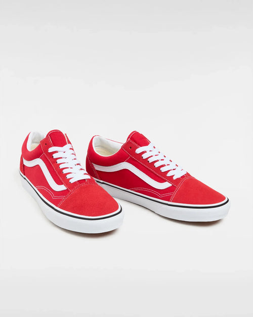 VANS UA Old Skool RACING RED/TRUE WHITE Cipő kép 2