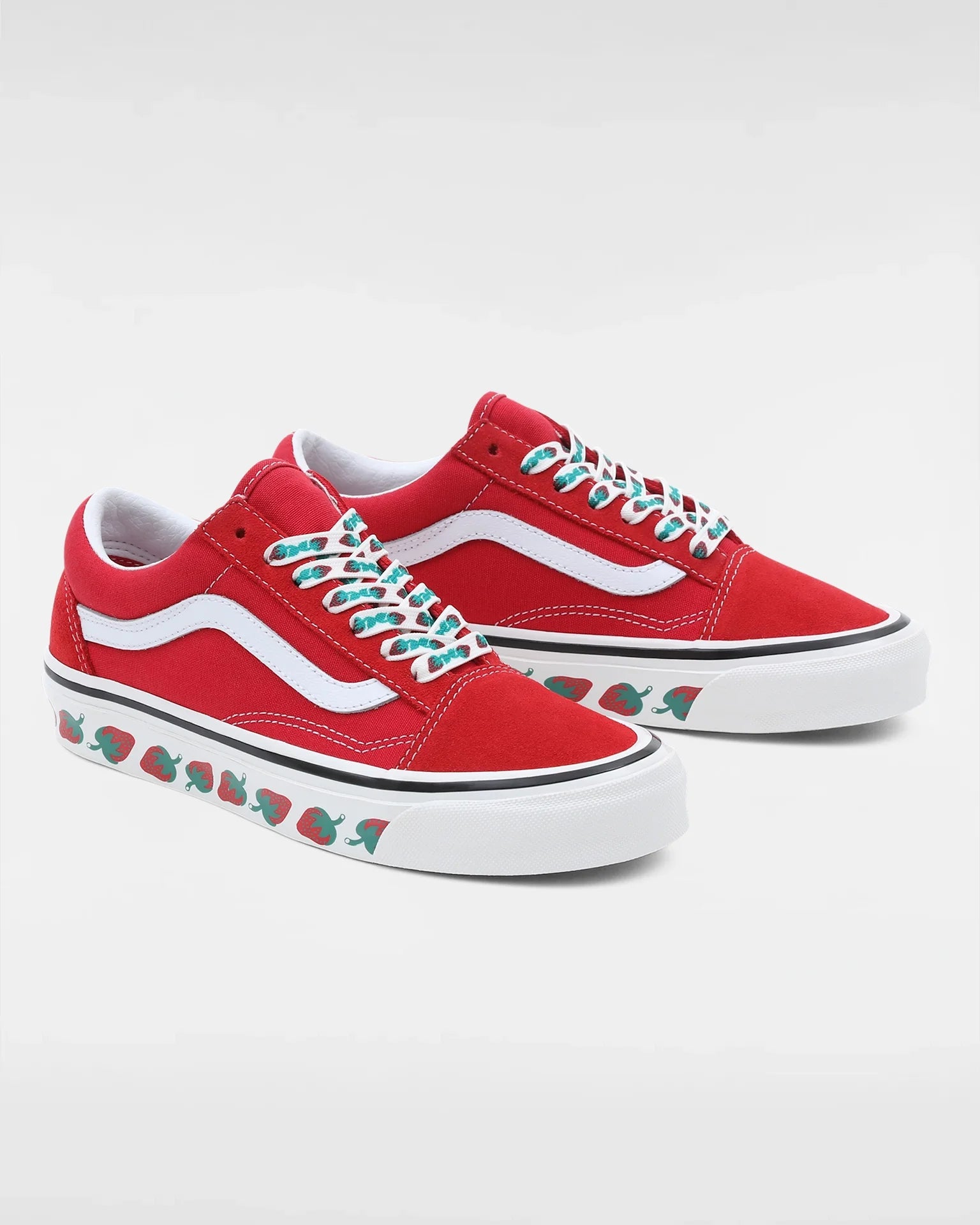 VANS UA Old Skool 36 DX ANAHEIM FACTORY OG STRAWBERRY RED kép 3