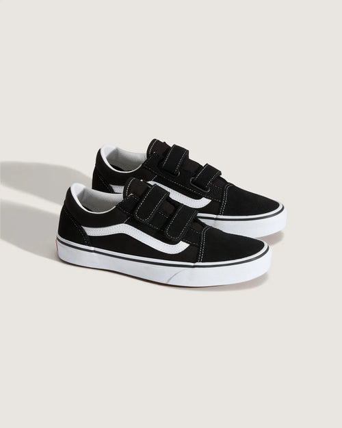 VANS Old Skool V B Black/True Whit Cipő VN0A4UI16BT1 - 2