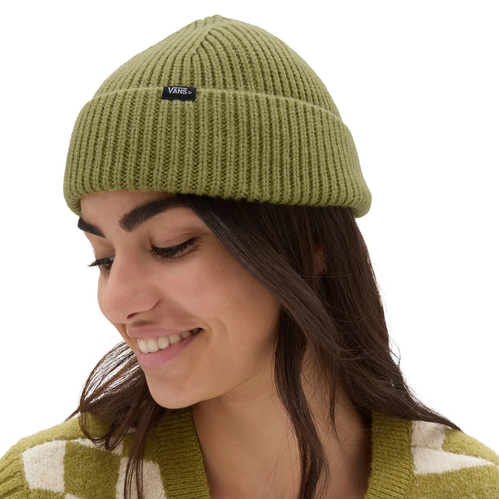 VANS WM SHORTY BEANIE GREEN OLIVE kép 2