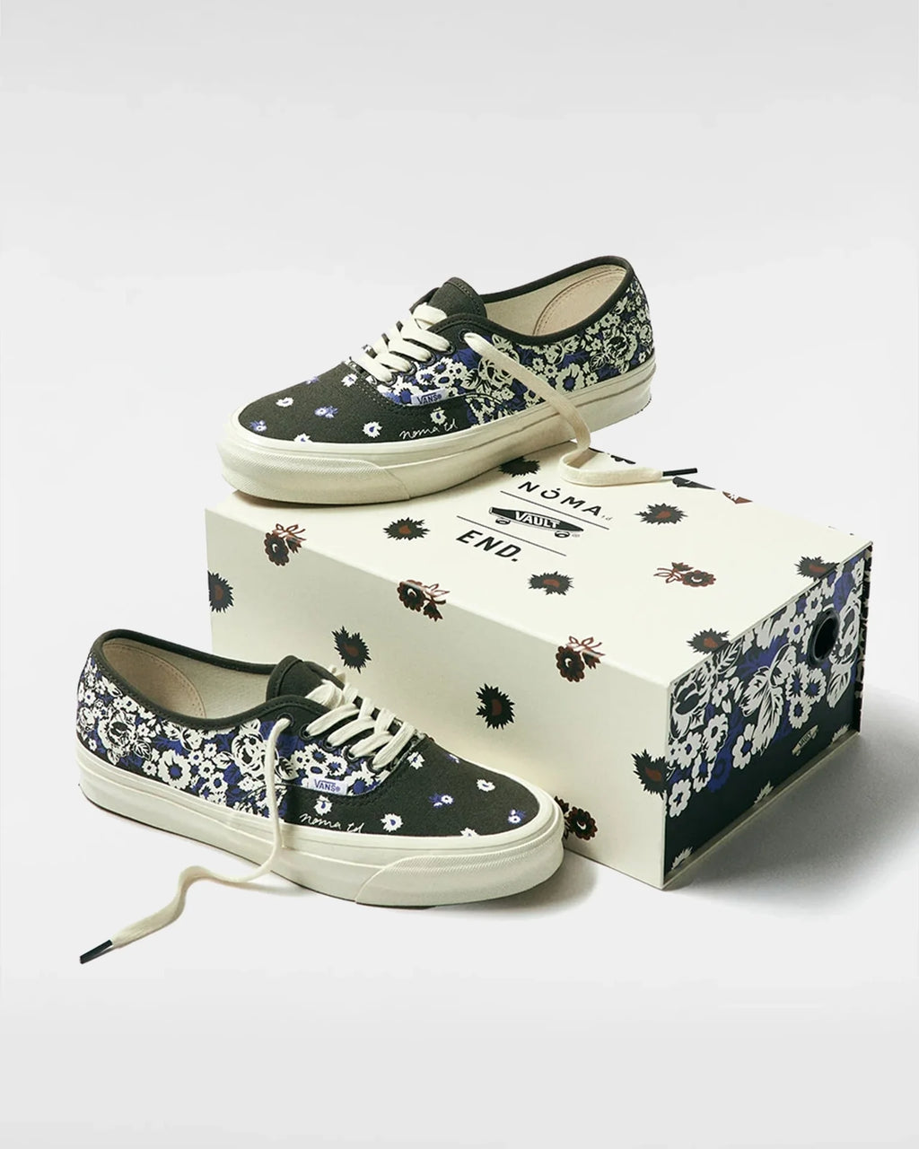 VANS UA OG Authentic LX NOMA T.D. x END BELUGA/ANTIQUE WHITE kép 2