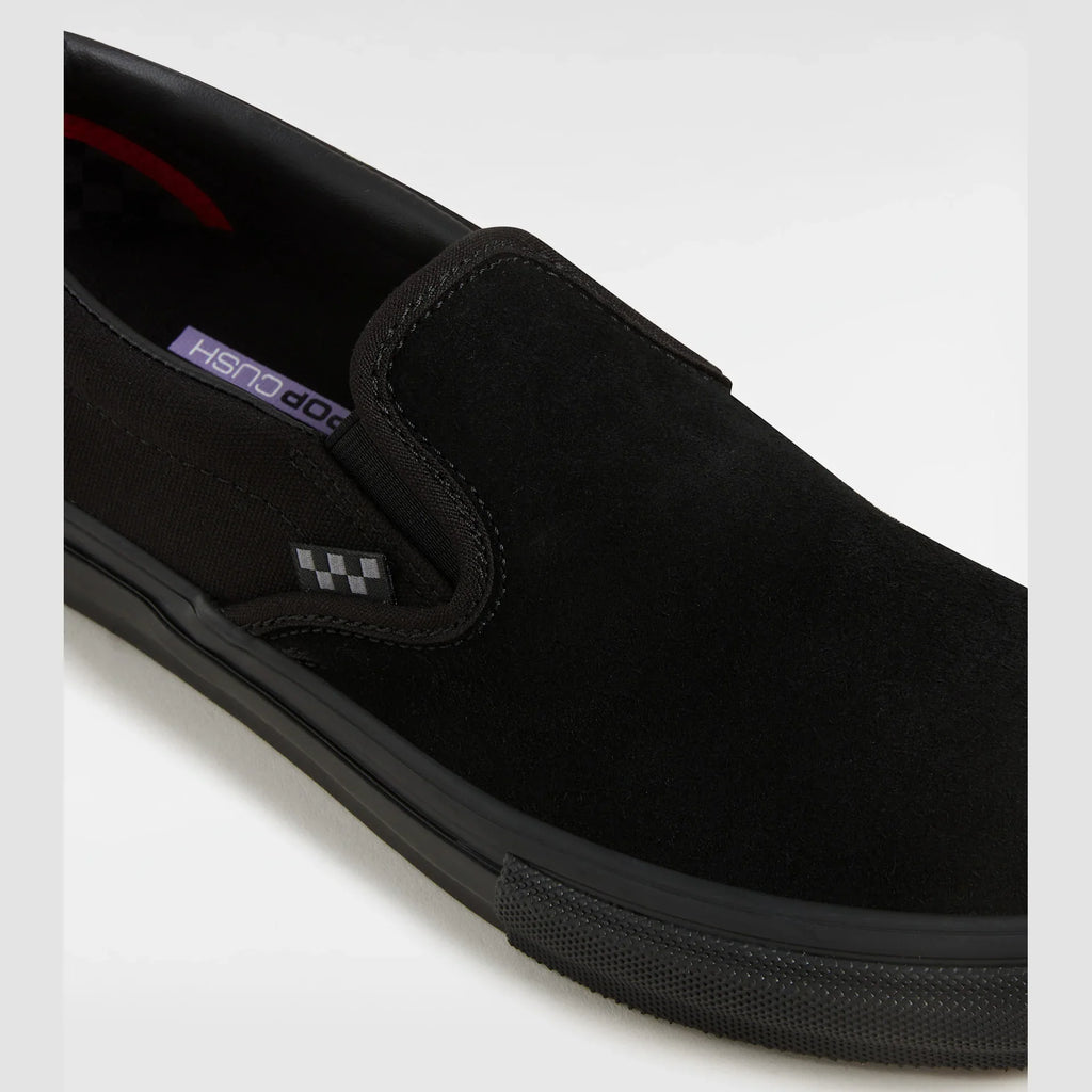 VANS Skate Slip-On Black/Black kép 4