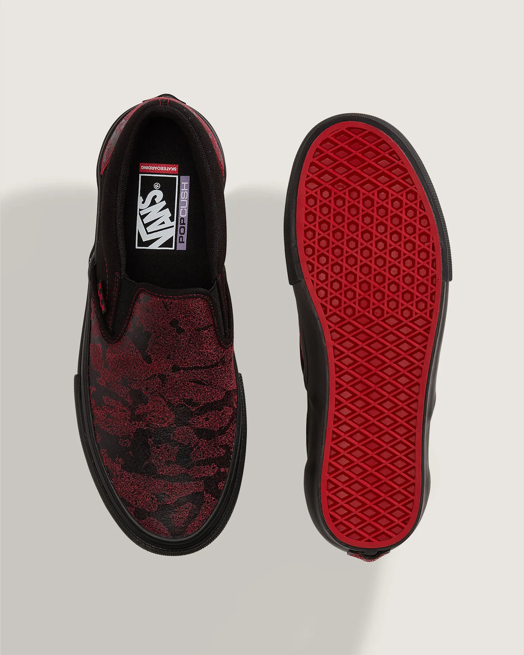 Vans Skate Slip-On SAW Red/Black Cipő VN0A5FCAY251 - 3
