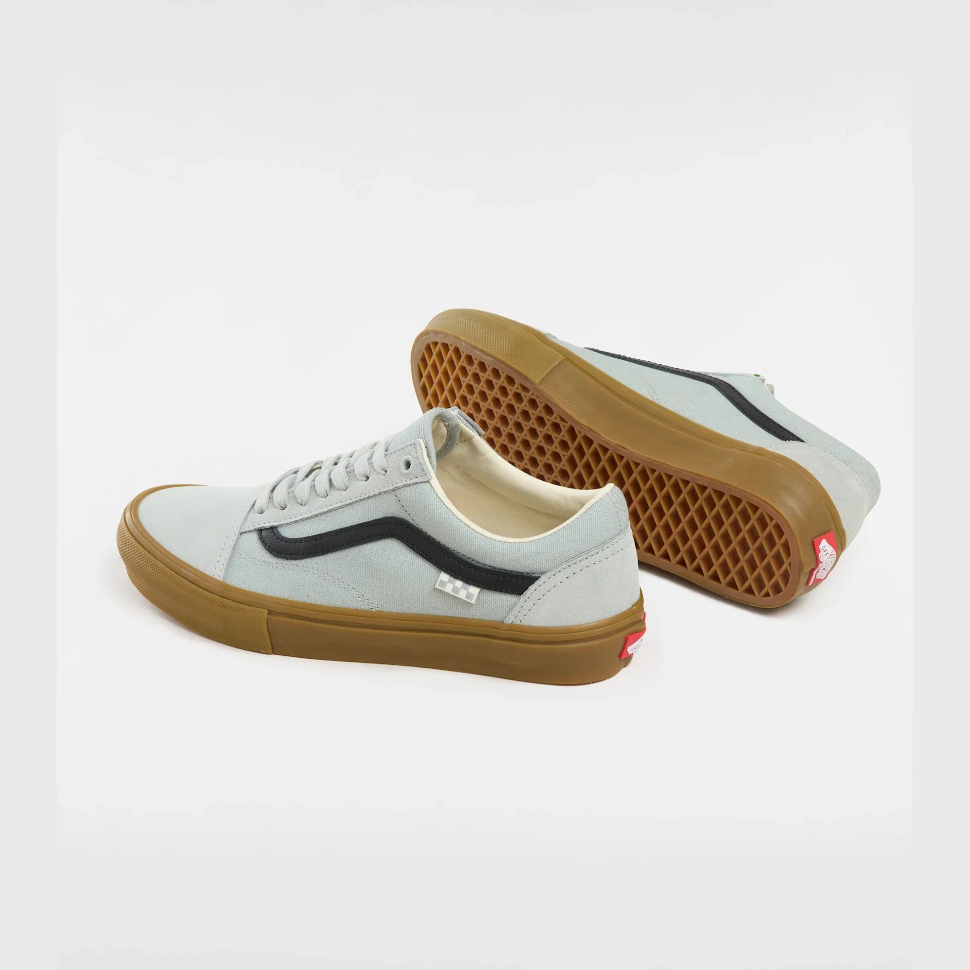 VANS Skate Old Skool GREY/GUM Cipő kép 3