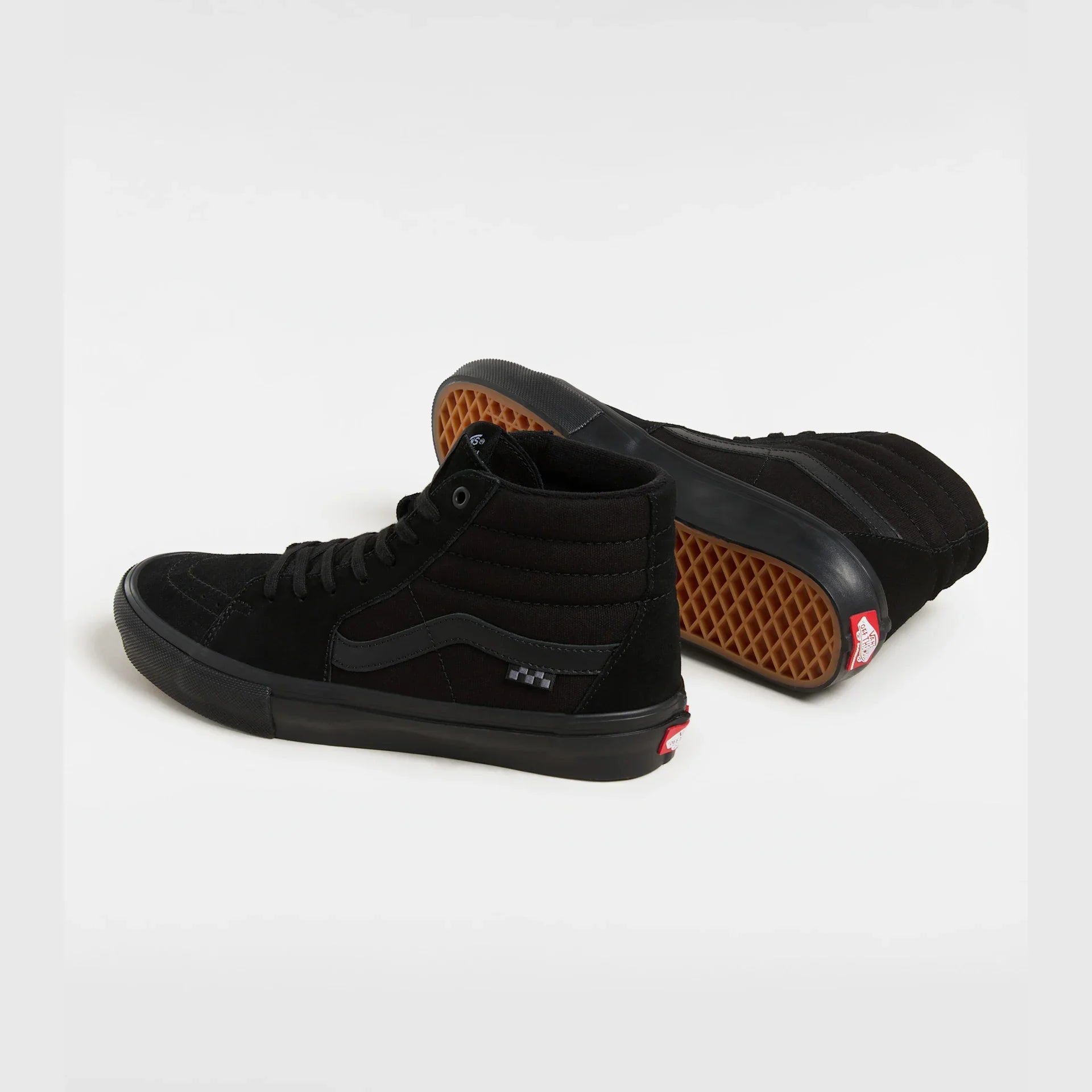 VANS Skate SK8-Hi Black/Black Cipő kép 3
