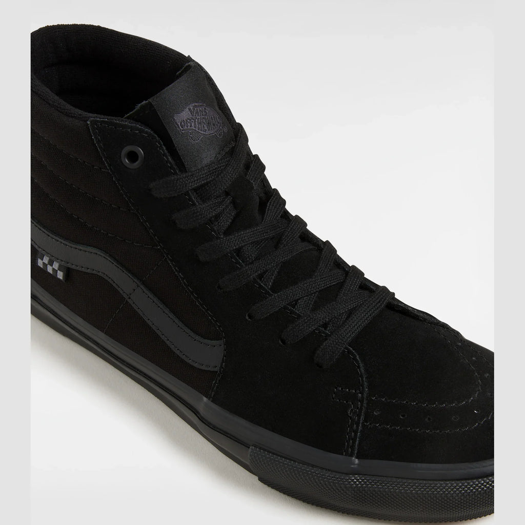 VANS Skate SK8-Hi Black/Black Cipő kép 4
