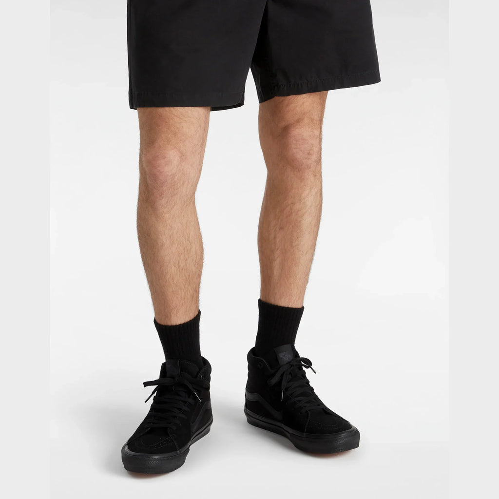 VANS Skate SK8-Hi Black/Black Cipő kép 5