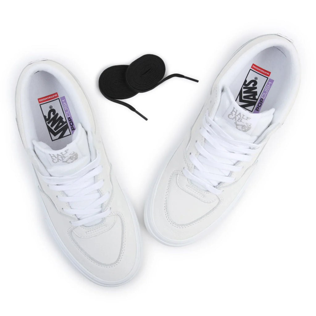 VANS Skate Half Cab DAZ WHITE/WHITE Cipő kép 2