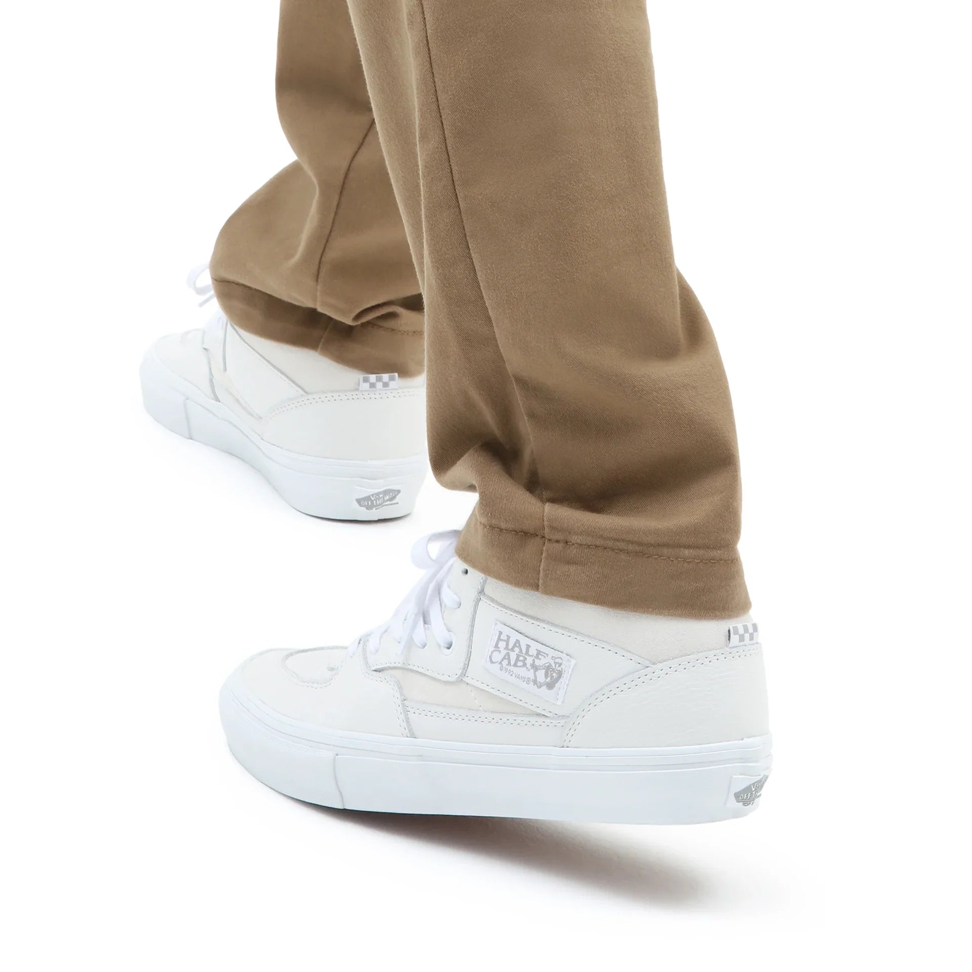 VANS Skate Half Cab DAZ WHITE/WHITE Cipő kép 3