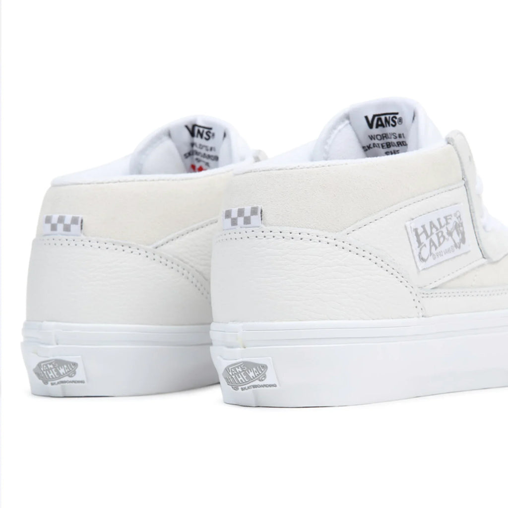 VANS Skate Half Cab DAZ WHITE/WHITE Cipő kép 7