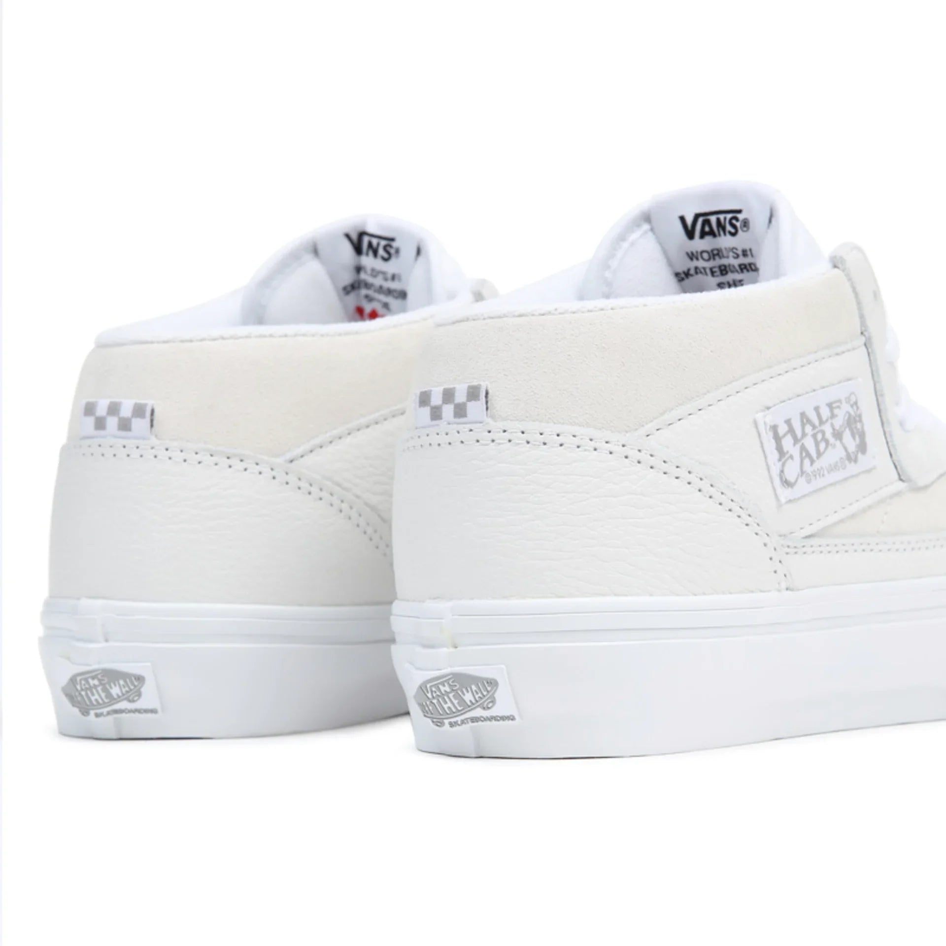 VANS Skate Half Cab DAZ WHITE/WHITE Cipő kép 7