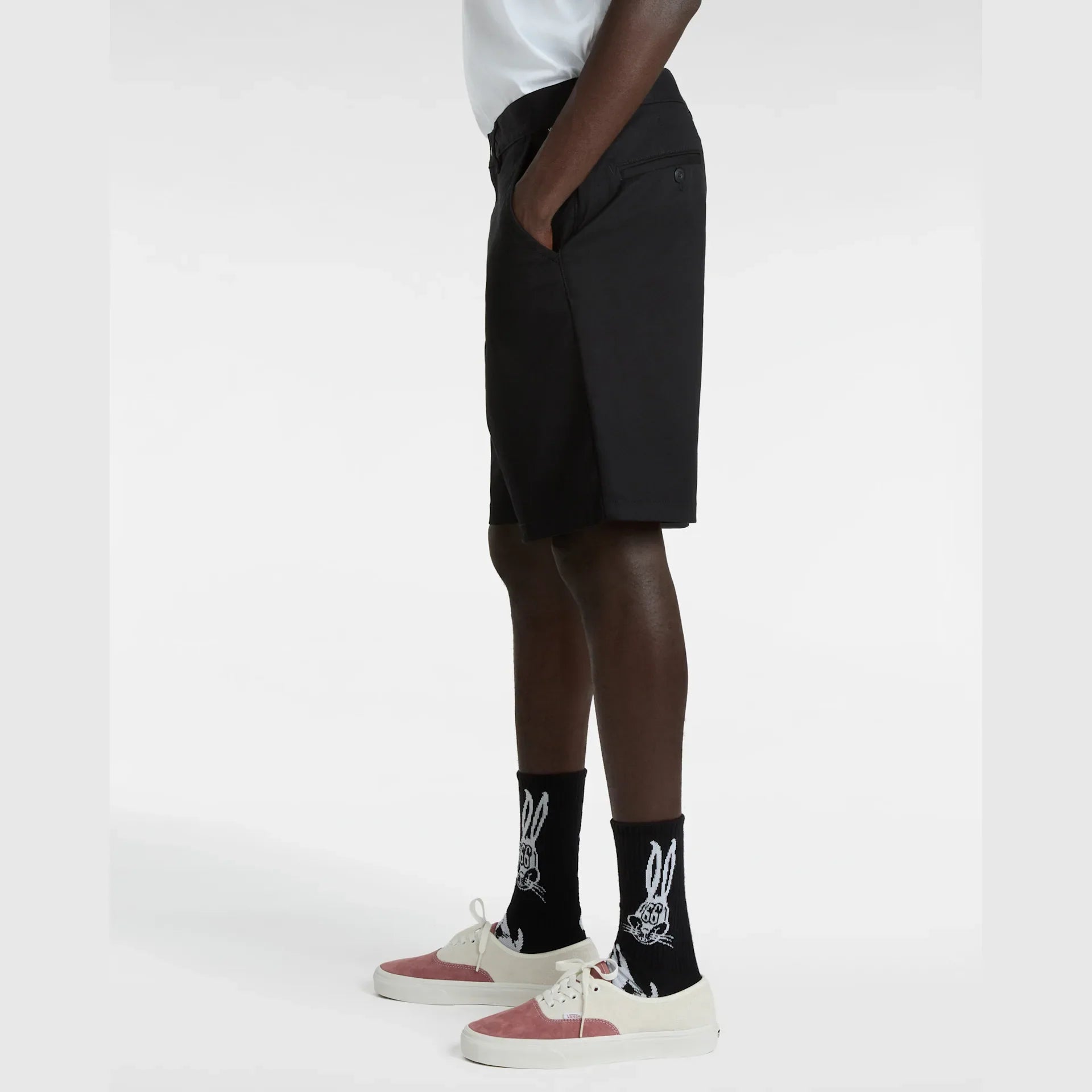 VANS AUTHENTIC CHINO RELAXED SHORT Black kép 5