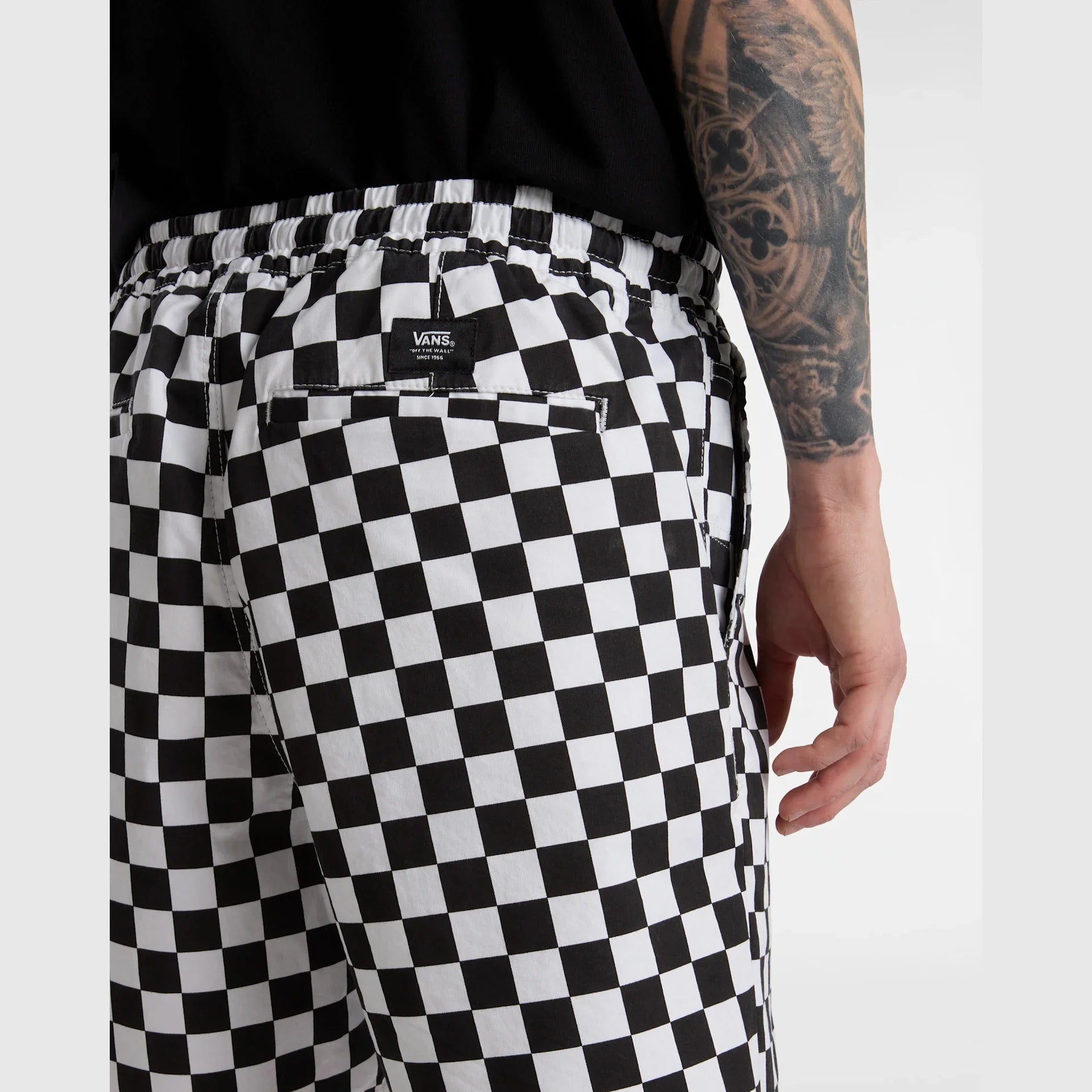 VANS RANGE RELAXED ELASTIC SHORT CHECKERBOARD Rövidnadrág kép 7