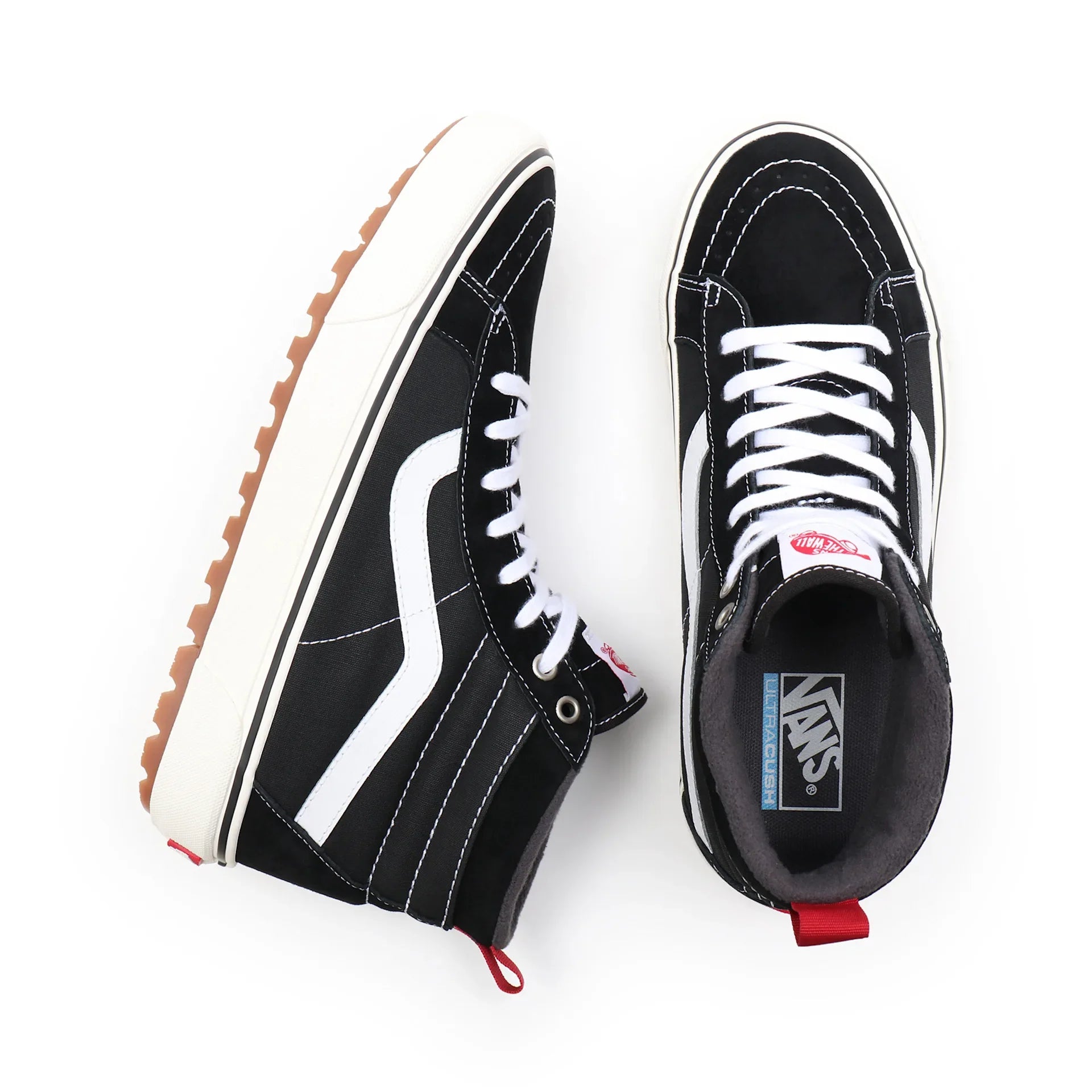 VANS UA SK8-Hi MTE-1 black/true white kép 2