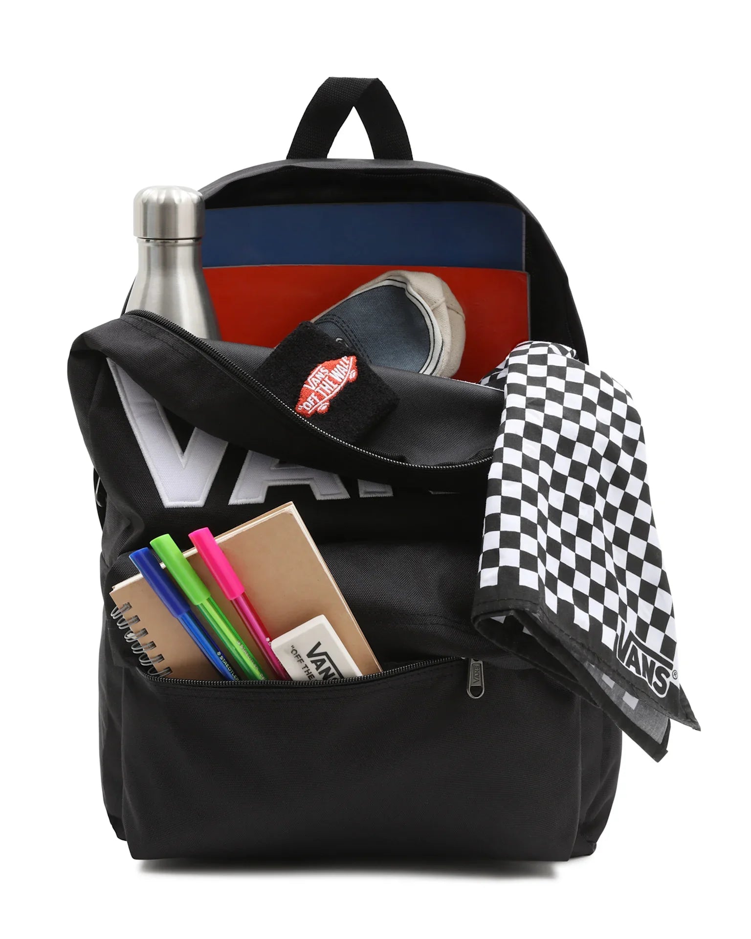VANS OLD SKOOL DROP V BACKPACK Black/White VN0A5KHPY281 - 2