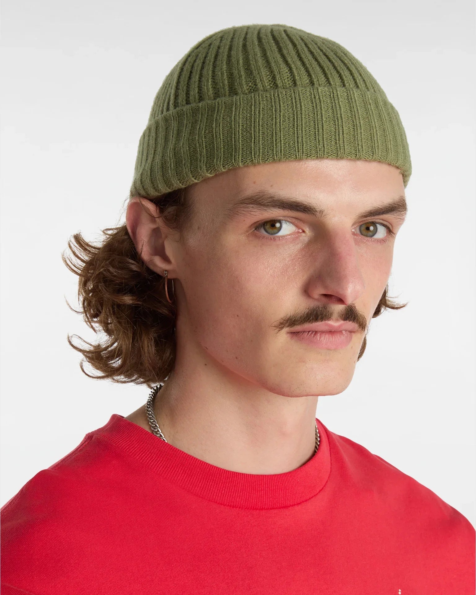 VANS MN Vans Shallow Cuff Beanie LODEN GREEN VN0A5KIOZBF1 - 4