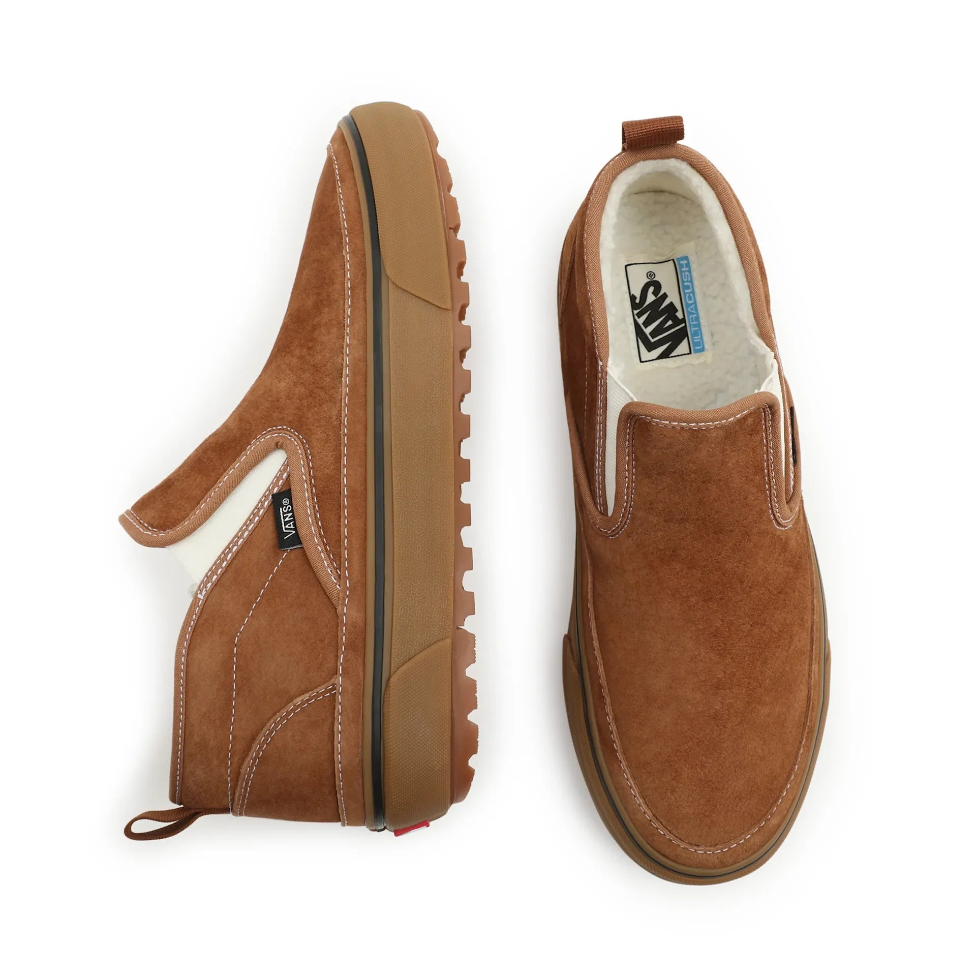 VANS UA Mid Slip MTE-1 chipmunk/gum/suede kép 2