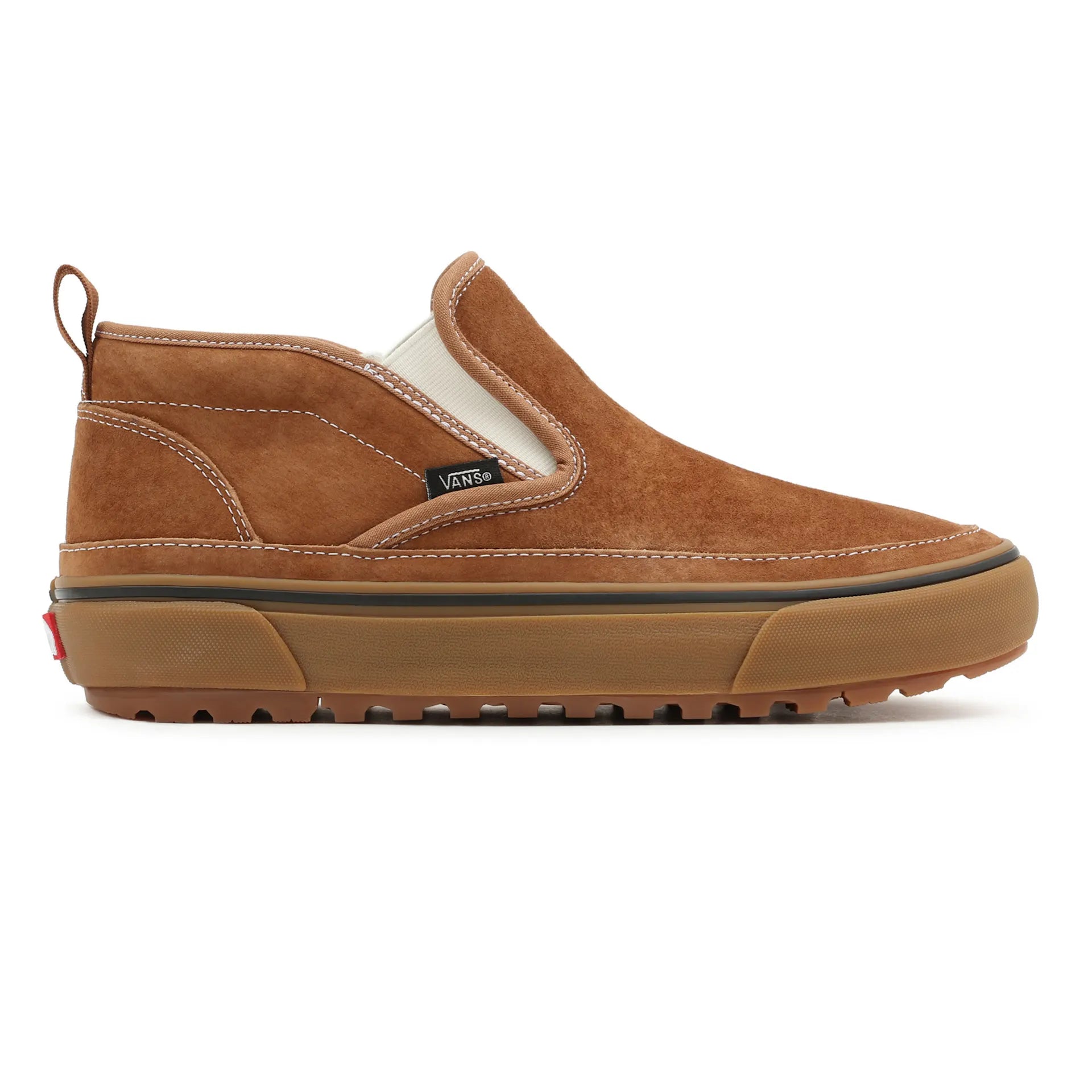 VANS UA Mid Slip MTE-1 chipmunk/gum/suede kép 4