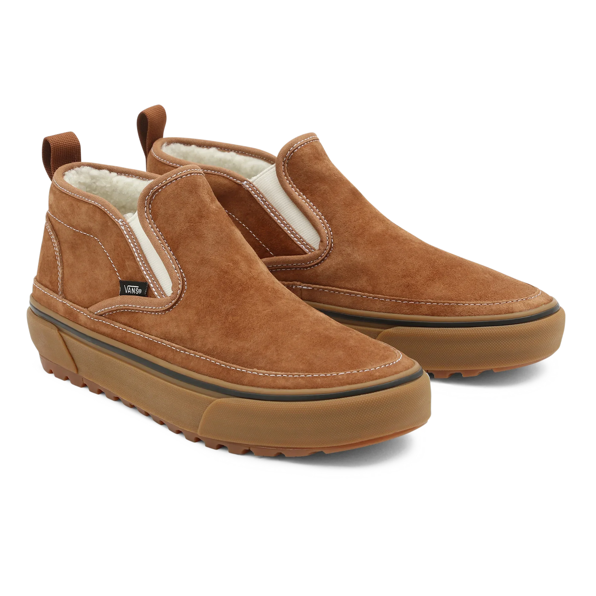 VANS UA Mid Slip MTE-1 chipmunk/gum/suede kép 1