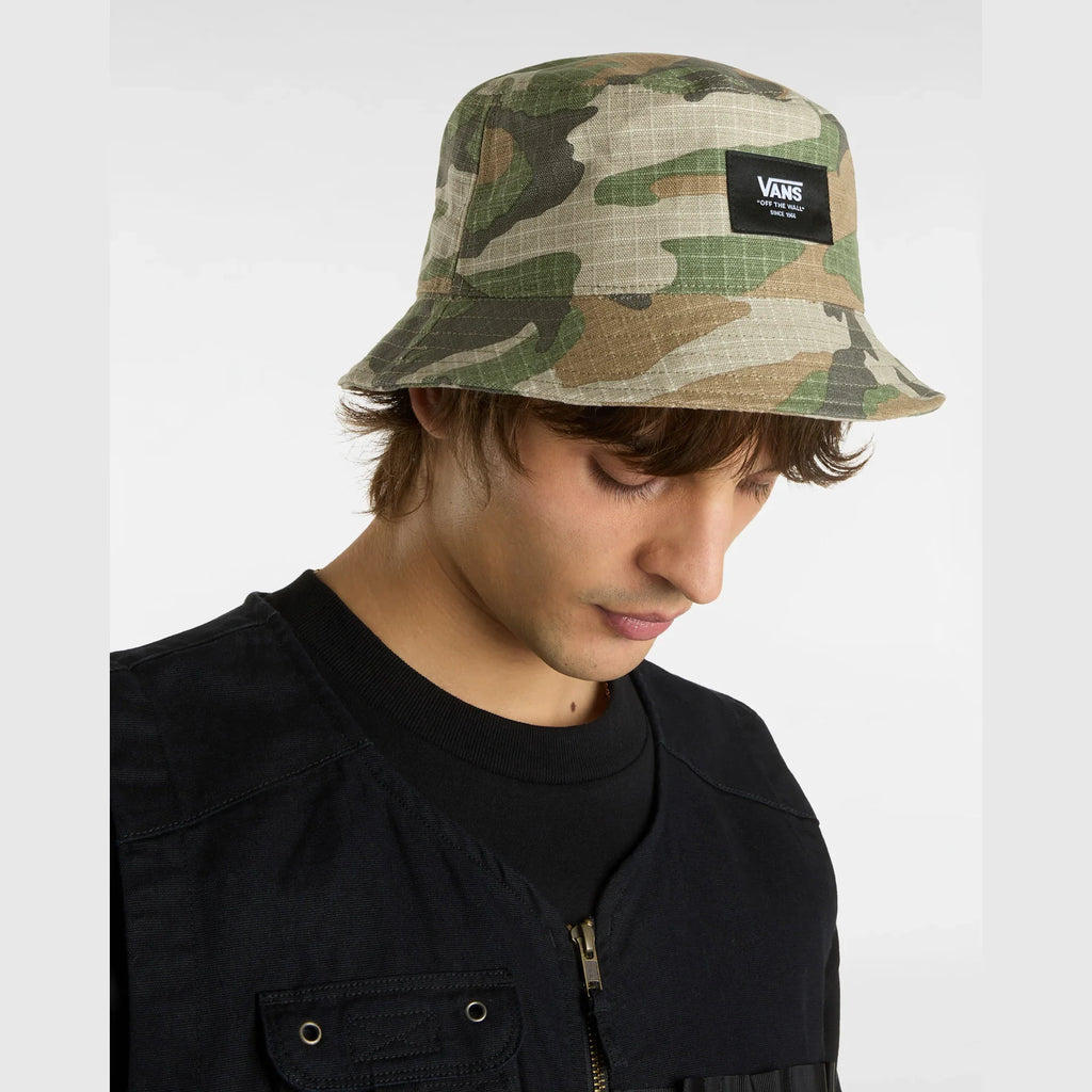 VANS VANS PATCH BUCKET VINTAGE CAMO Sapka kép 4